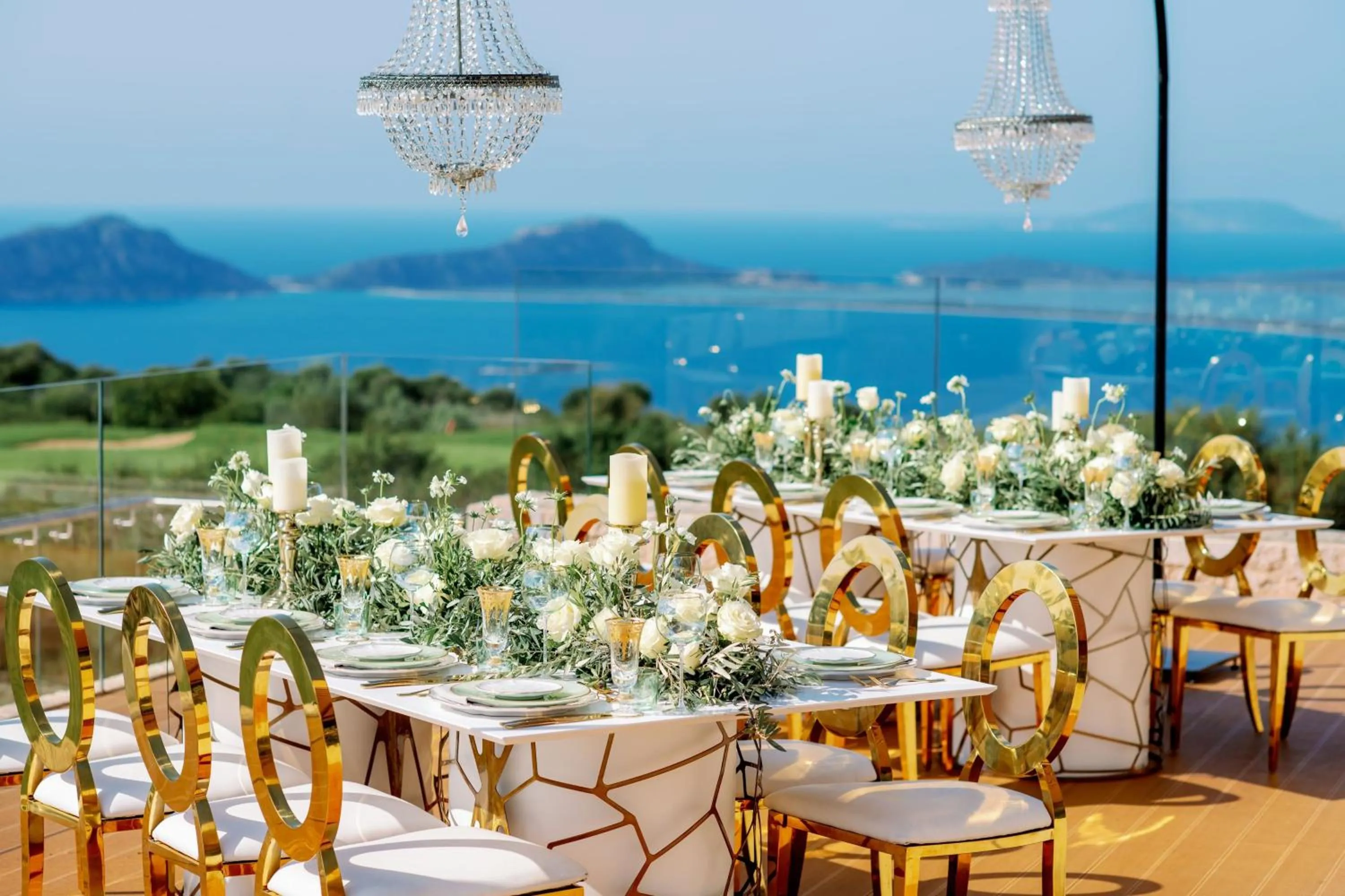 Banquet/Function facilities in W Costa Navarino