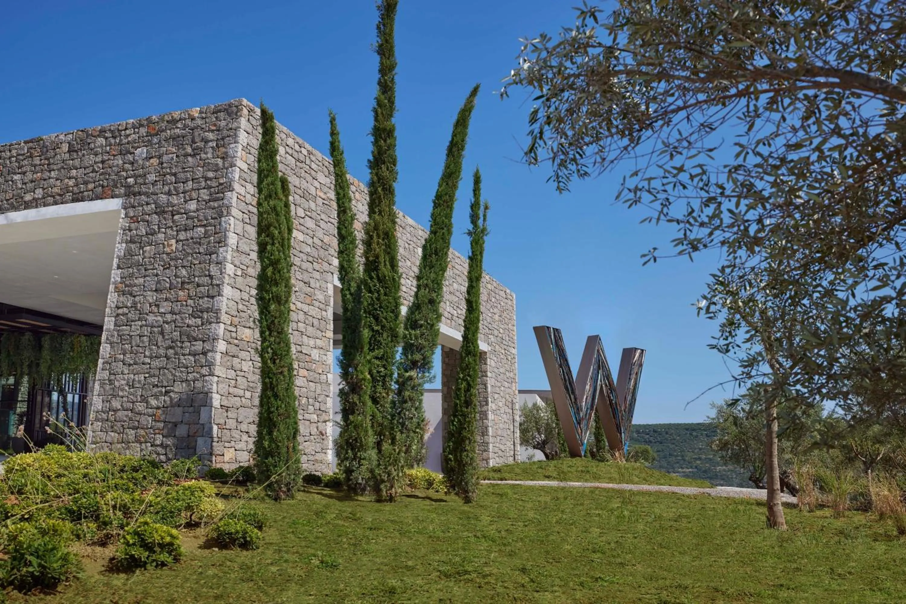View (from property/room) in W Costa Navarino