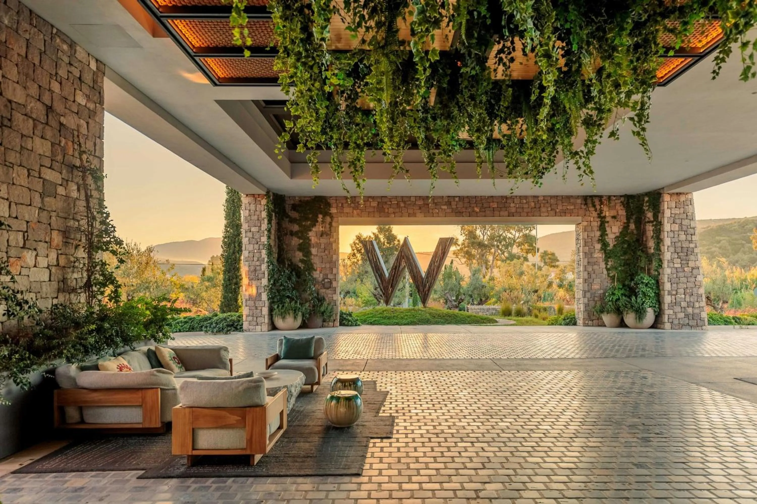 View (from property/room) in W Costa Navarino