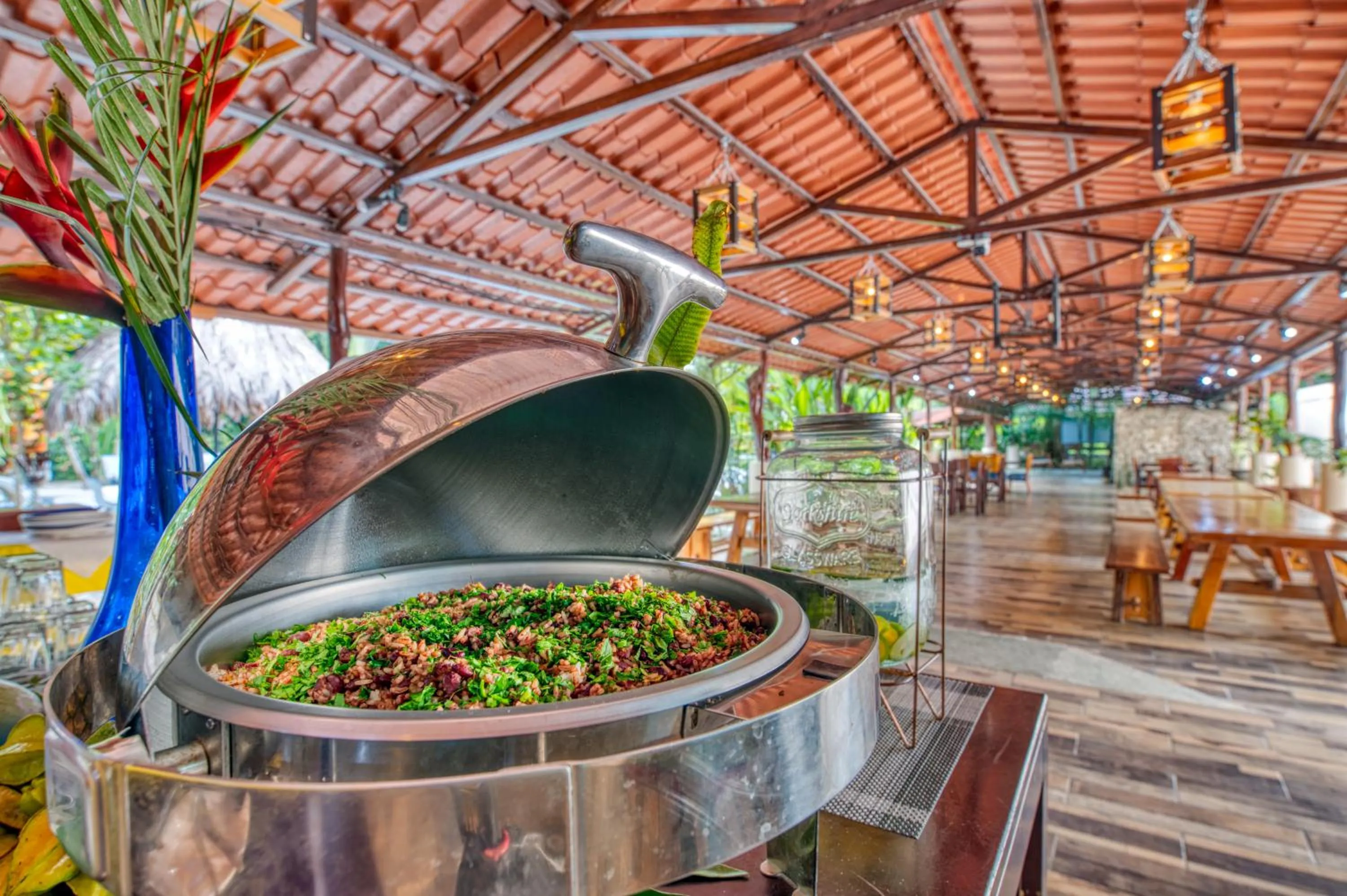 Restaurant/places to eat in Atlantida Lodge Cahuita