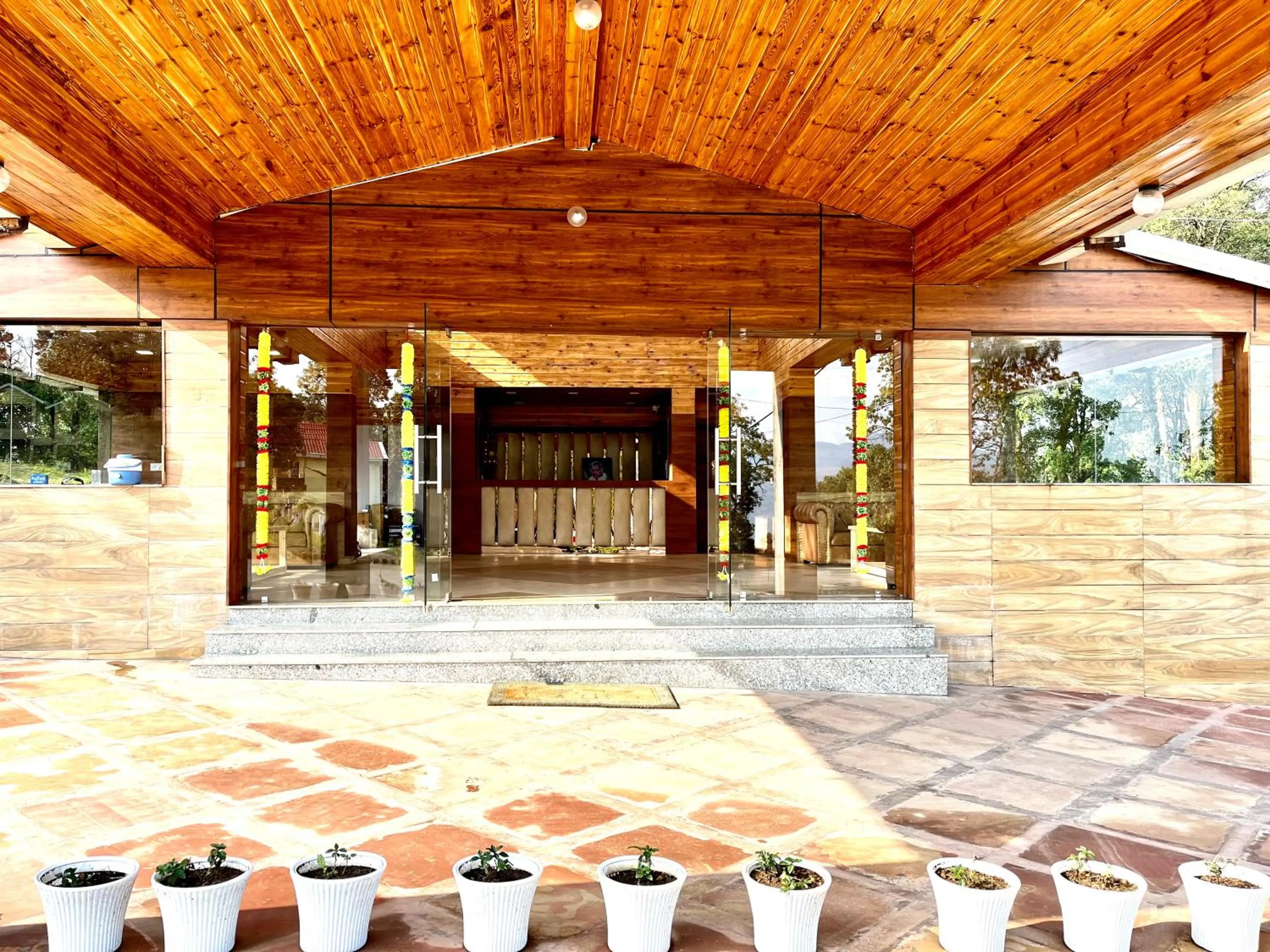 Lobby or reception in NEELGAGAN RESORT