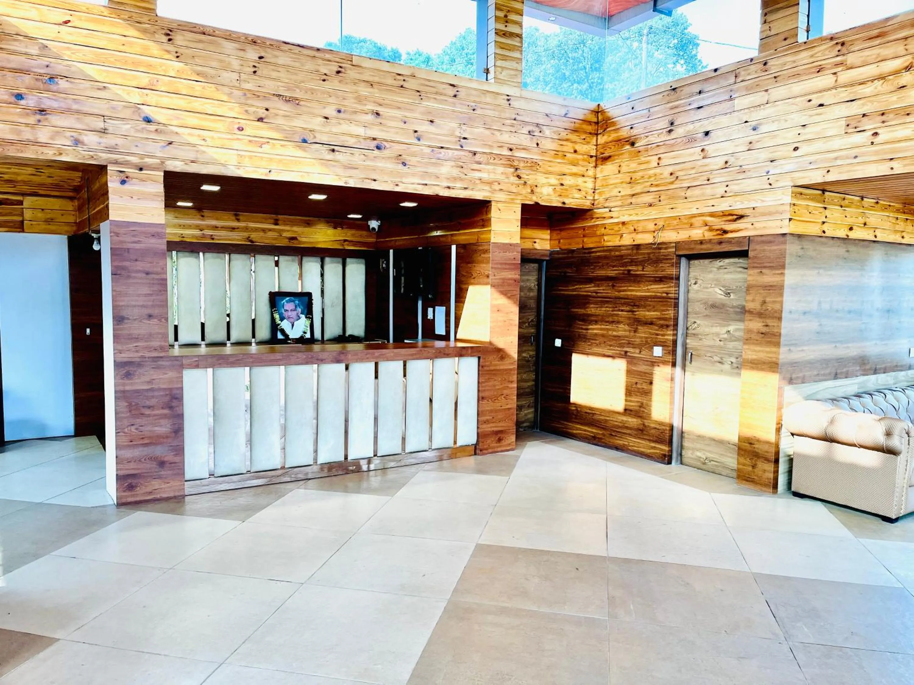 Lobby or reception in NEELGAGAN RESORT