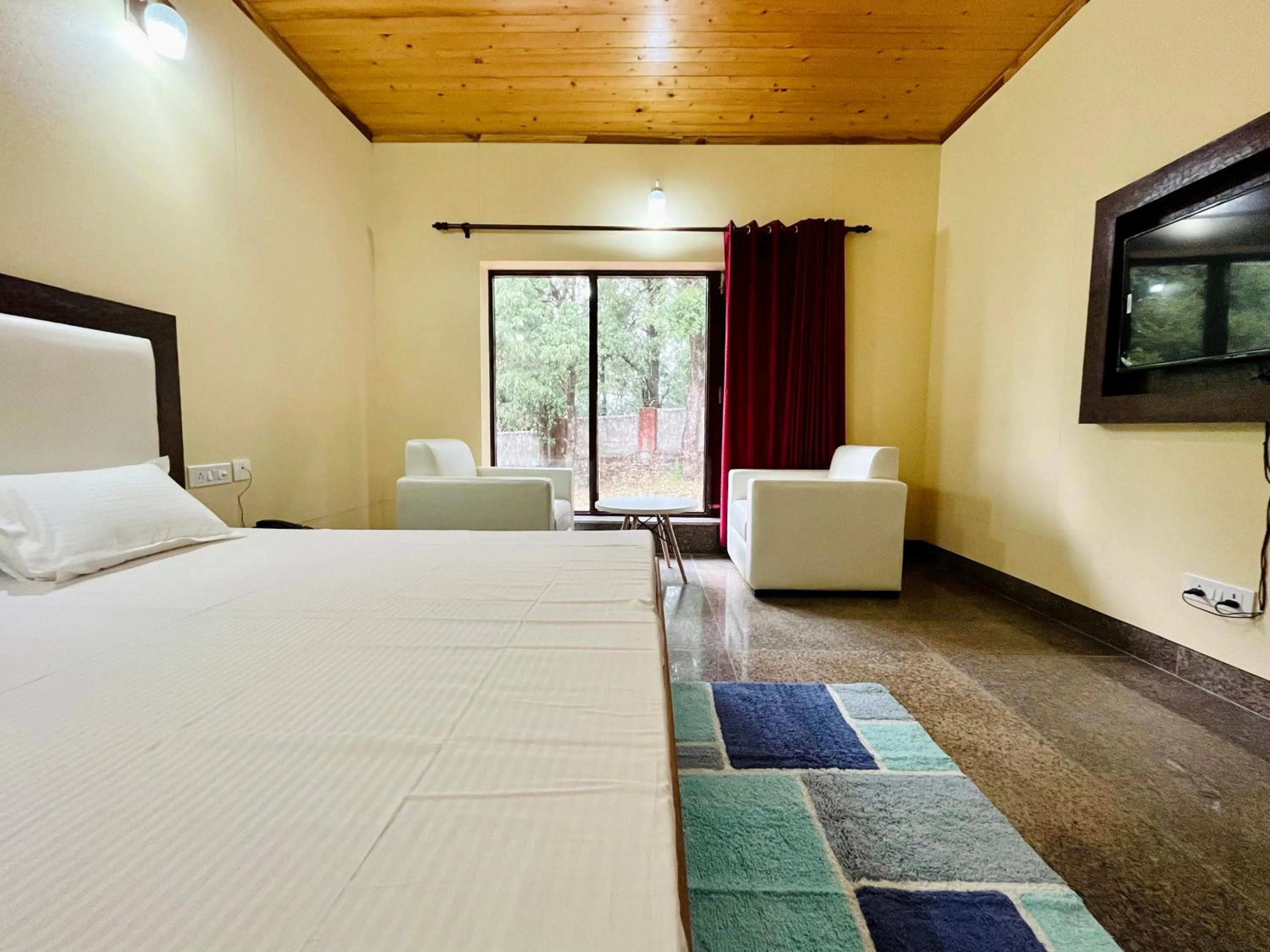 Bedroom, Bed in NEELGAGAN RESORT