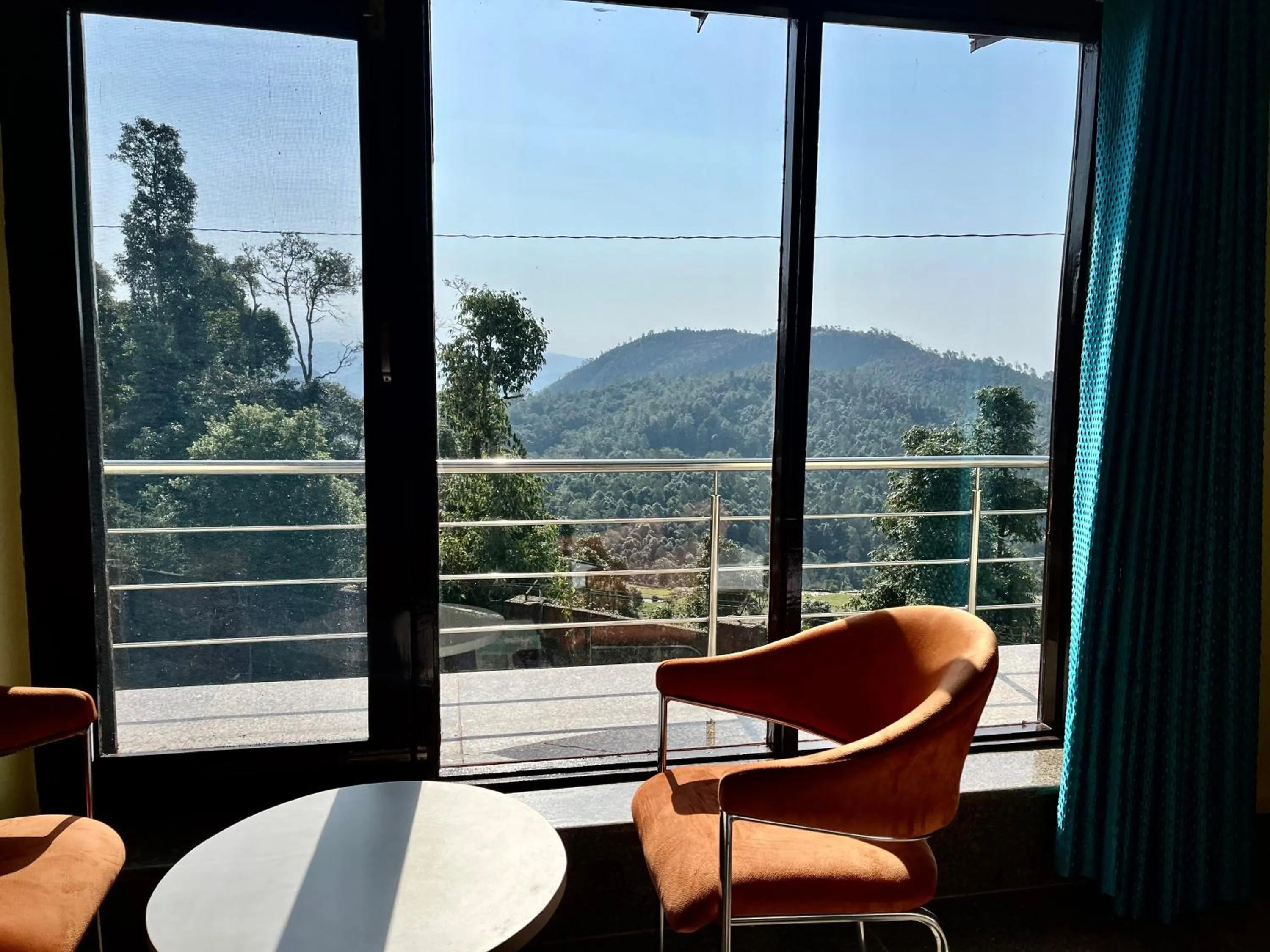 Seating area in NEELGAGAN RESORT