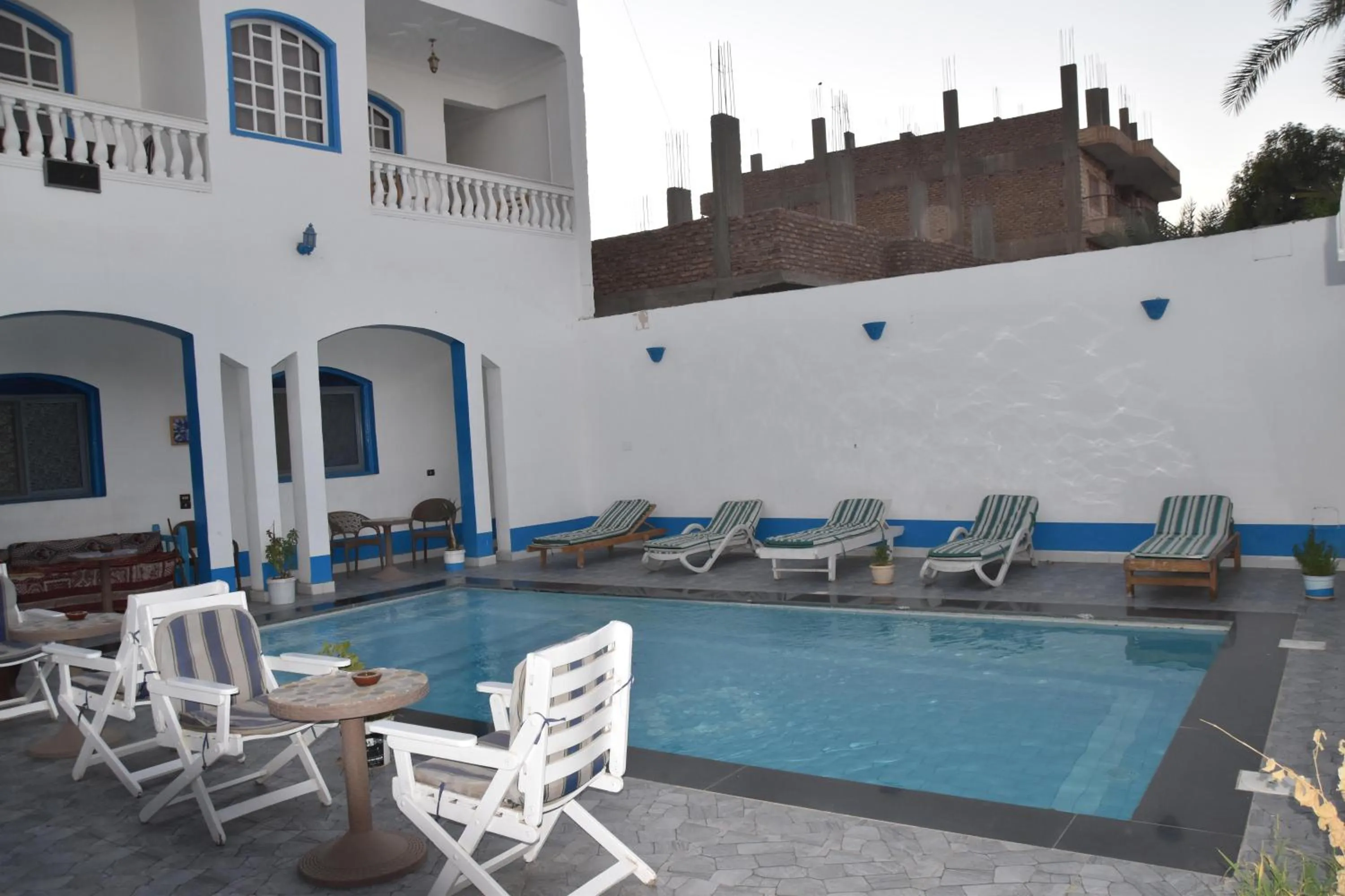 Swimming pool in Orient star hotel luxor