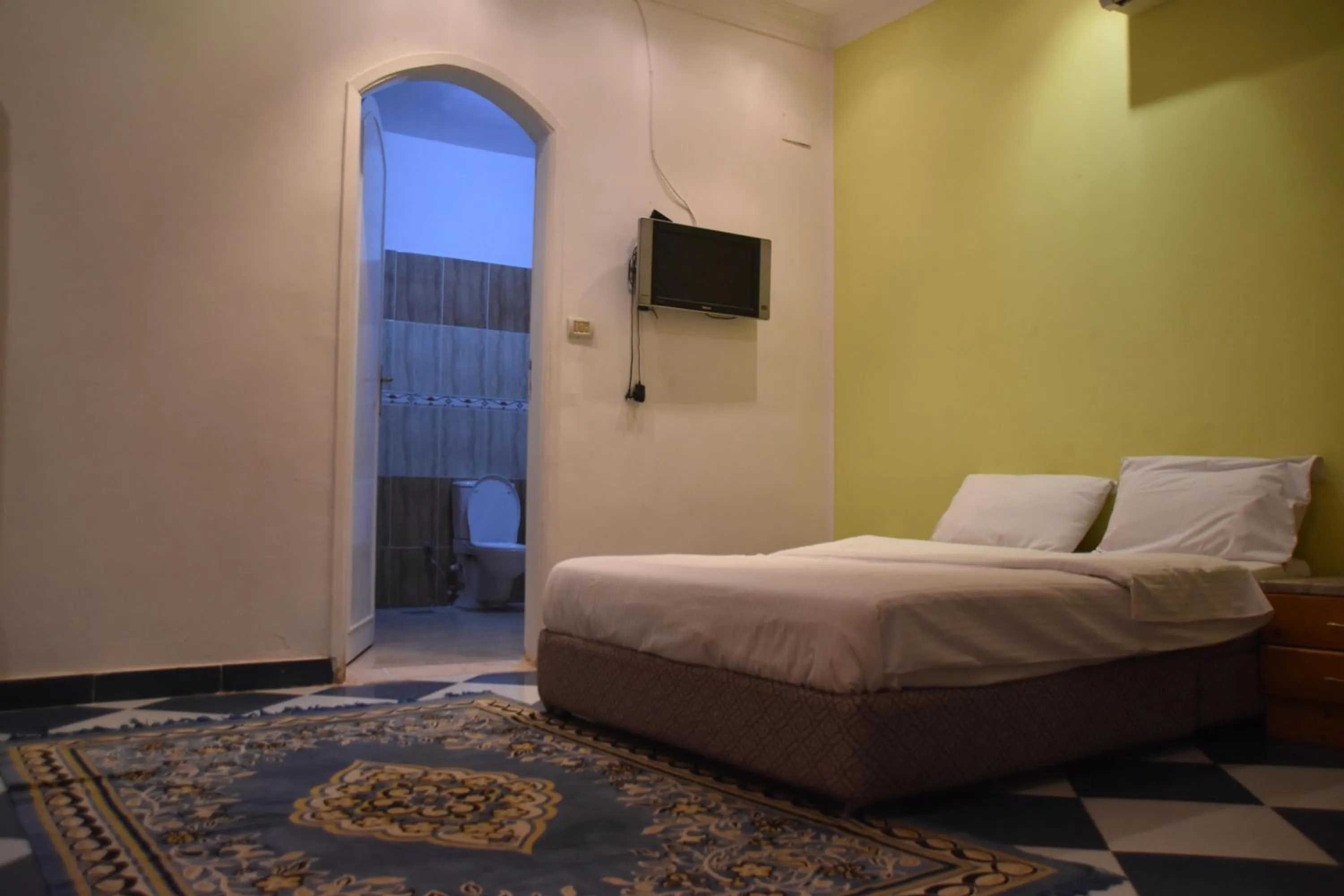 Bed in Orient star hotel luxor