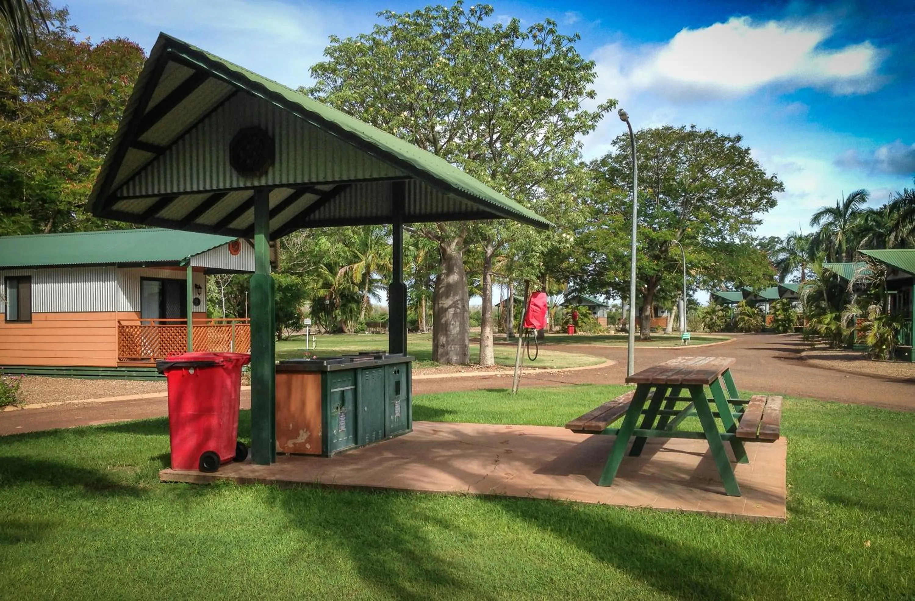 BBQ facilities in Ivanhoe Resort