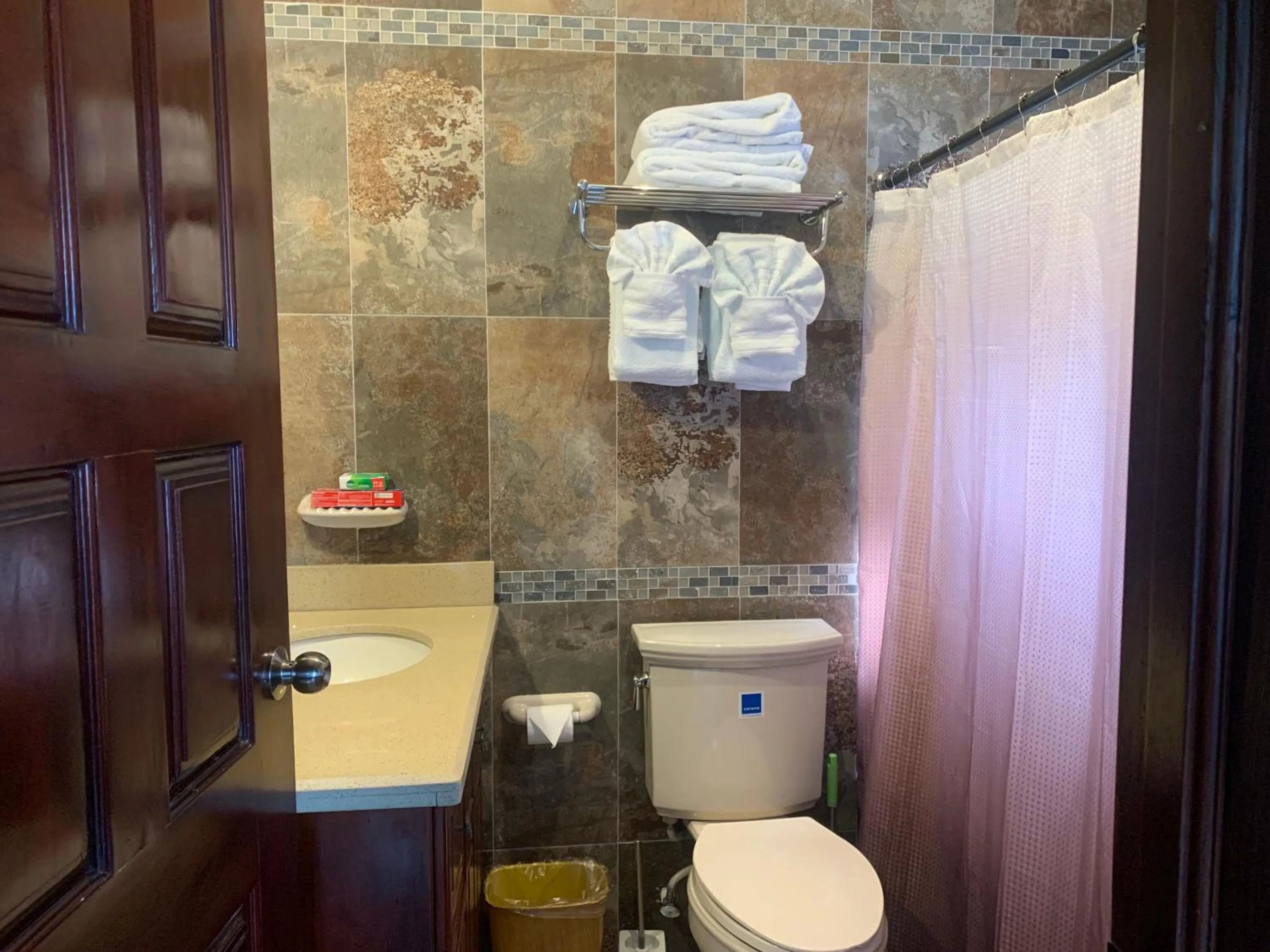 Shower in White House by White River