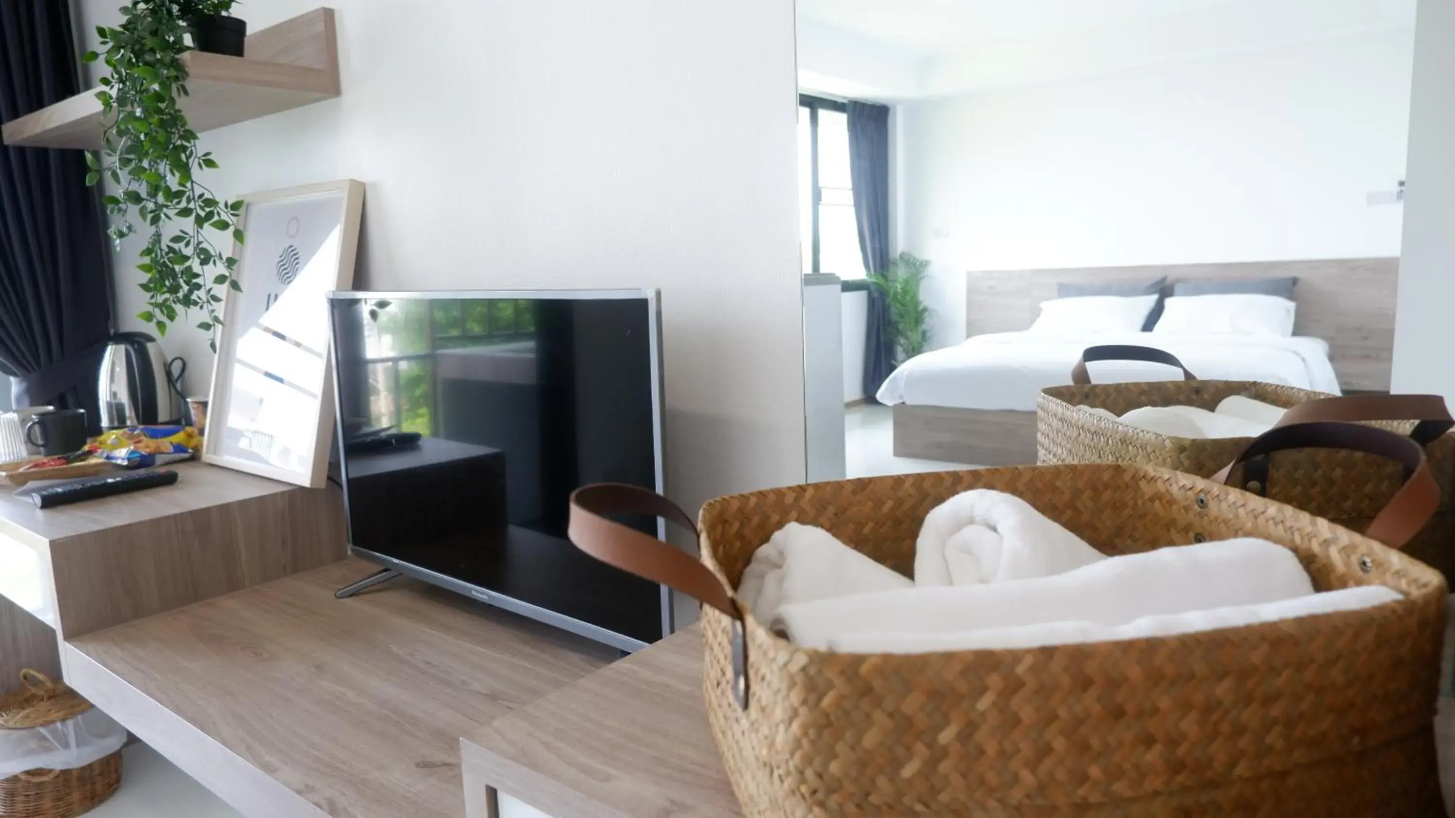 Bedroom, Bed in Darin Chiangmai Hotel and Residence Bedroom, Bed in Darin Chiangmai Hotel and Residence