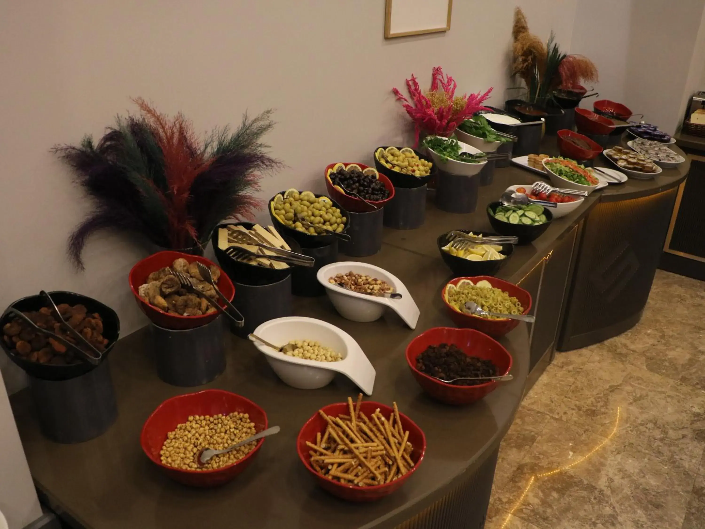 Buffet breakfast in Isnova Hotel Airport Buffet breakfast in Isnova Hotel Airport