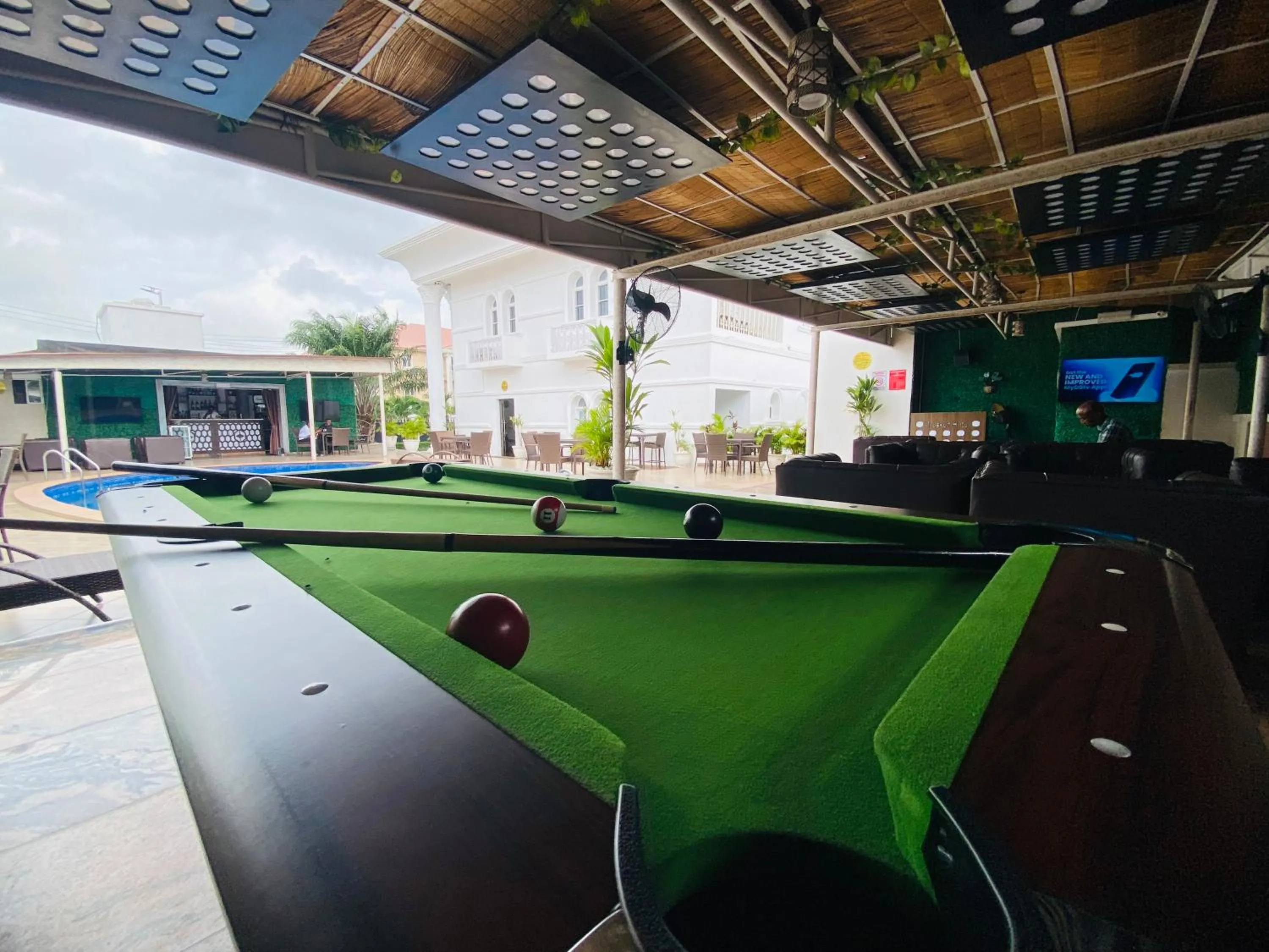 Game Room in PRESKEN WHITE HOUSE