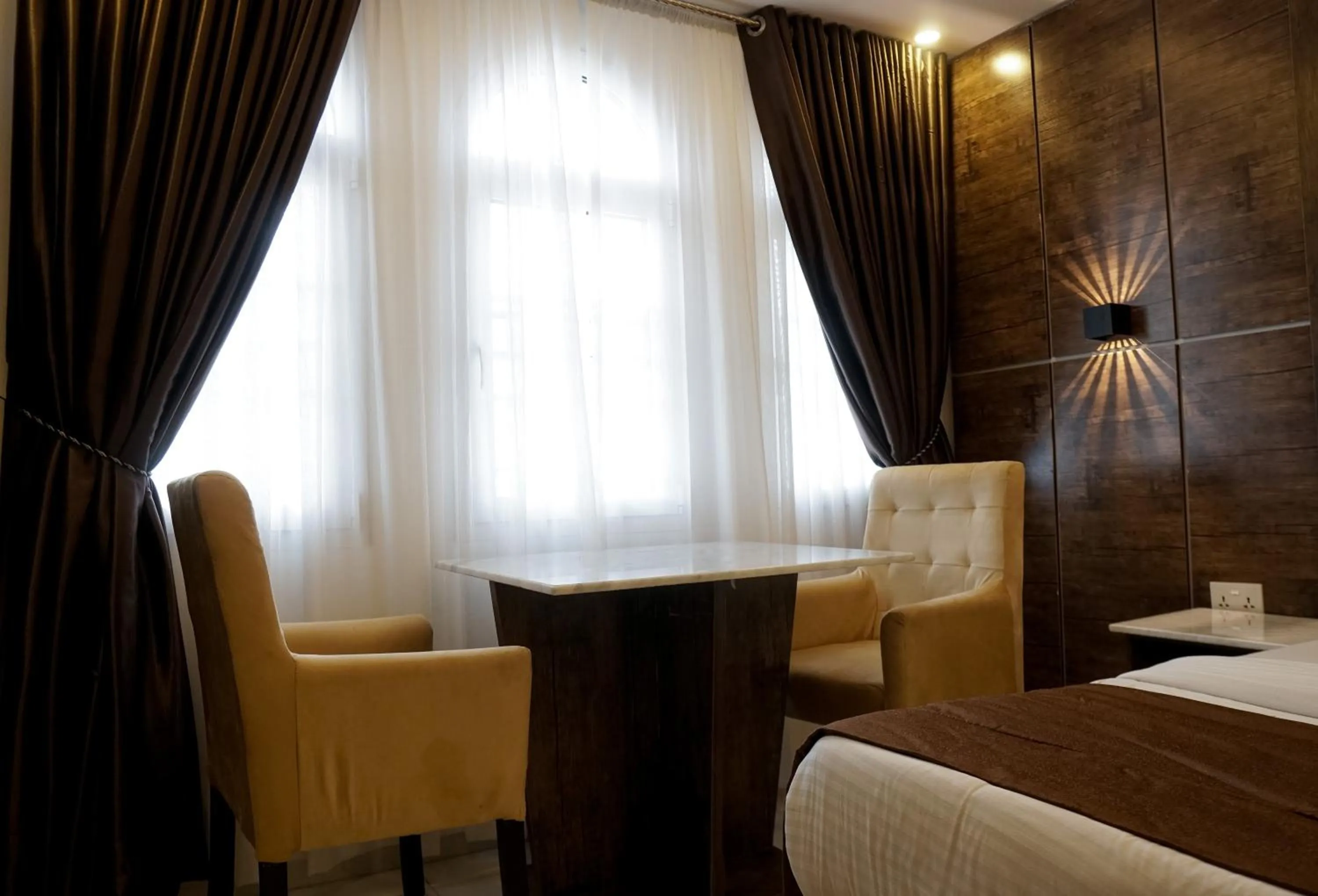 Bed in Presken Hotel White House, Lekki, Lagos