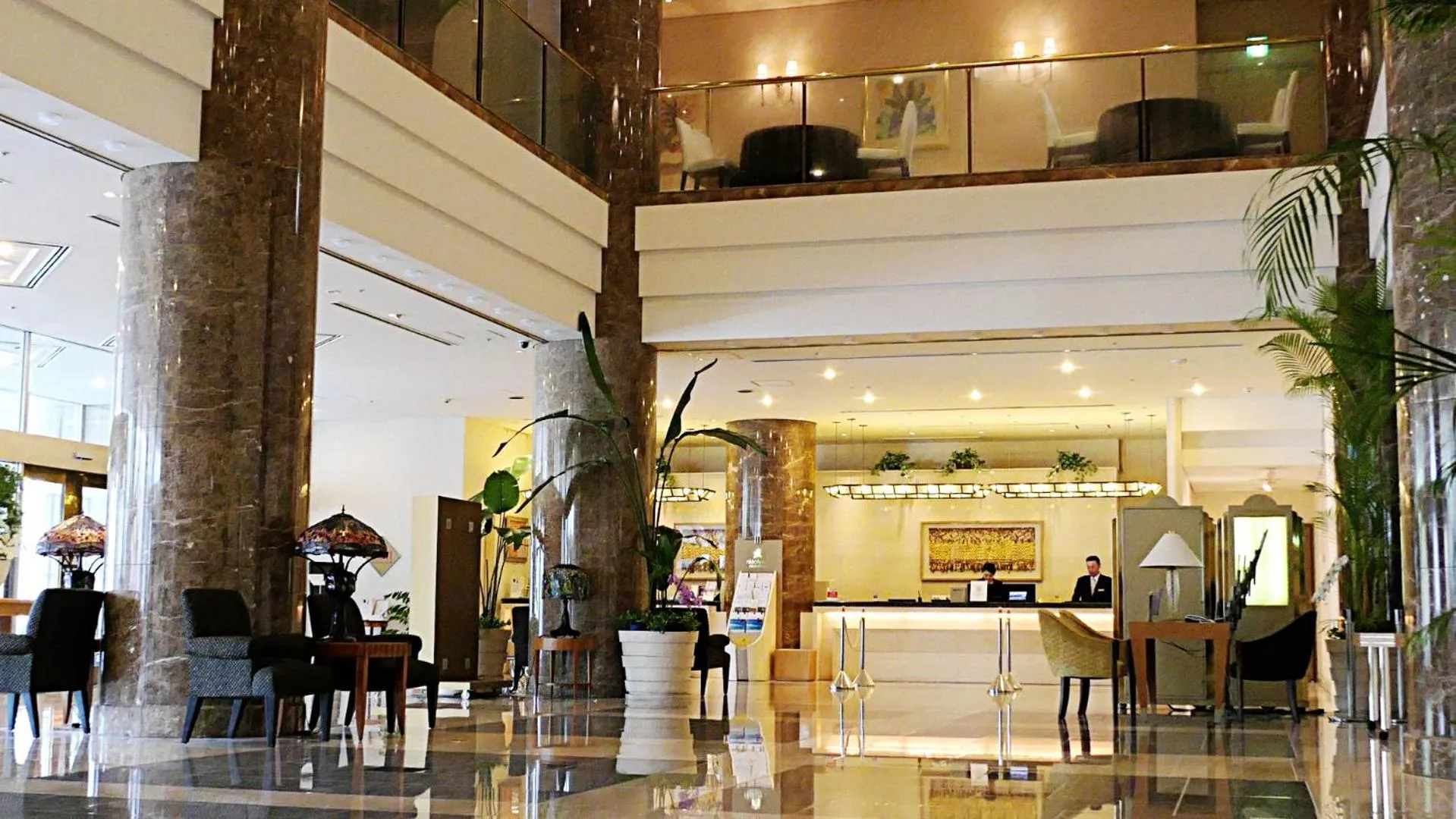 Lobby or reception in Hotel Nikko Kochi Asahi Royal