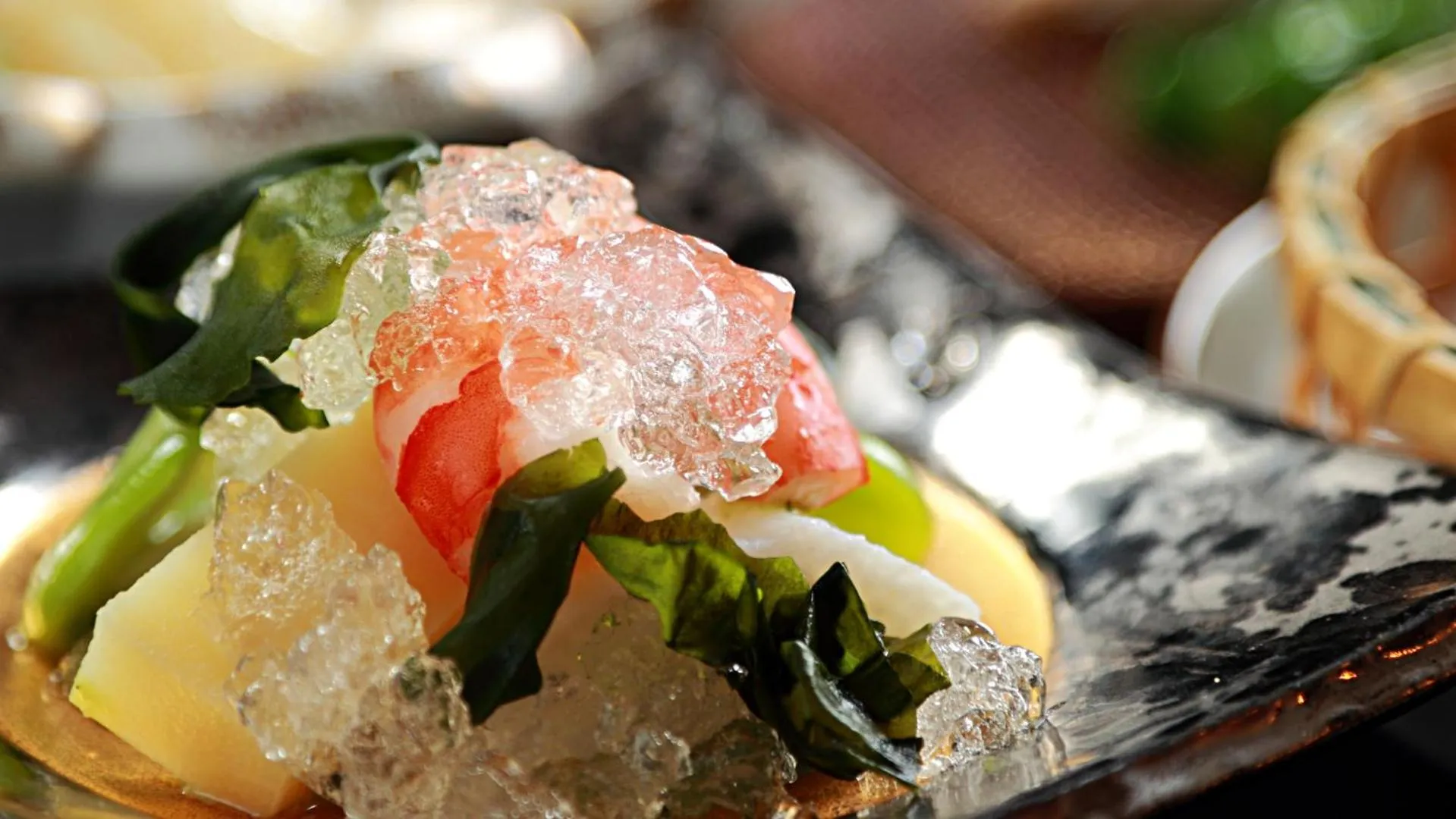 Dinner, Food in Hotel Nikko Kochi Asahi Royal