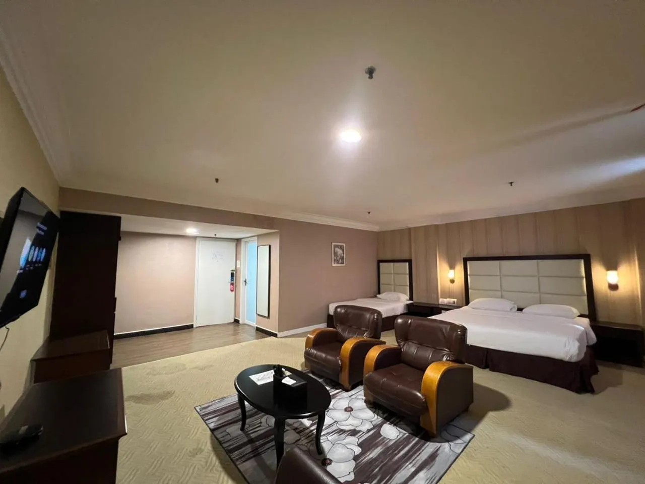 Bed in Remington Hotel