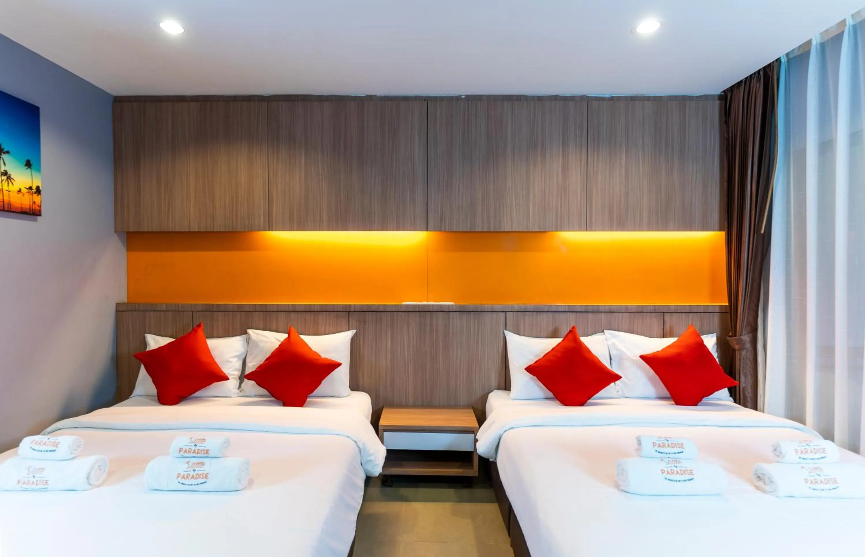 Bed in Little Paradise Haad Rin Koh Phangan