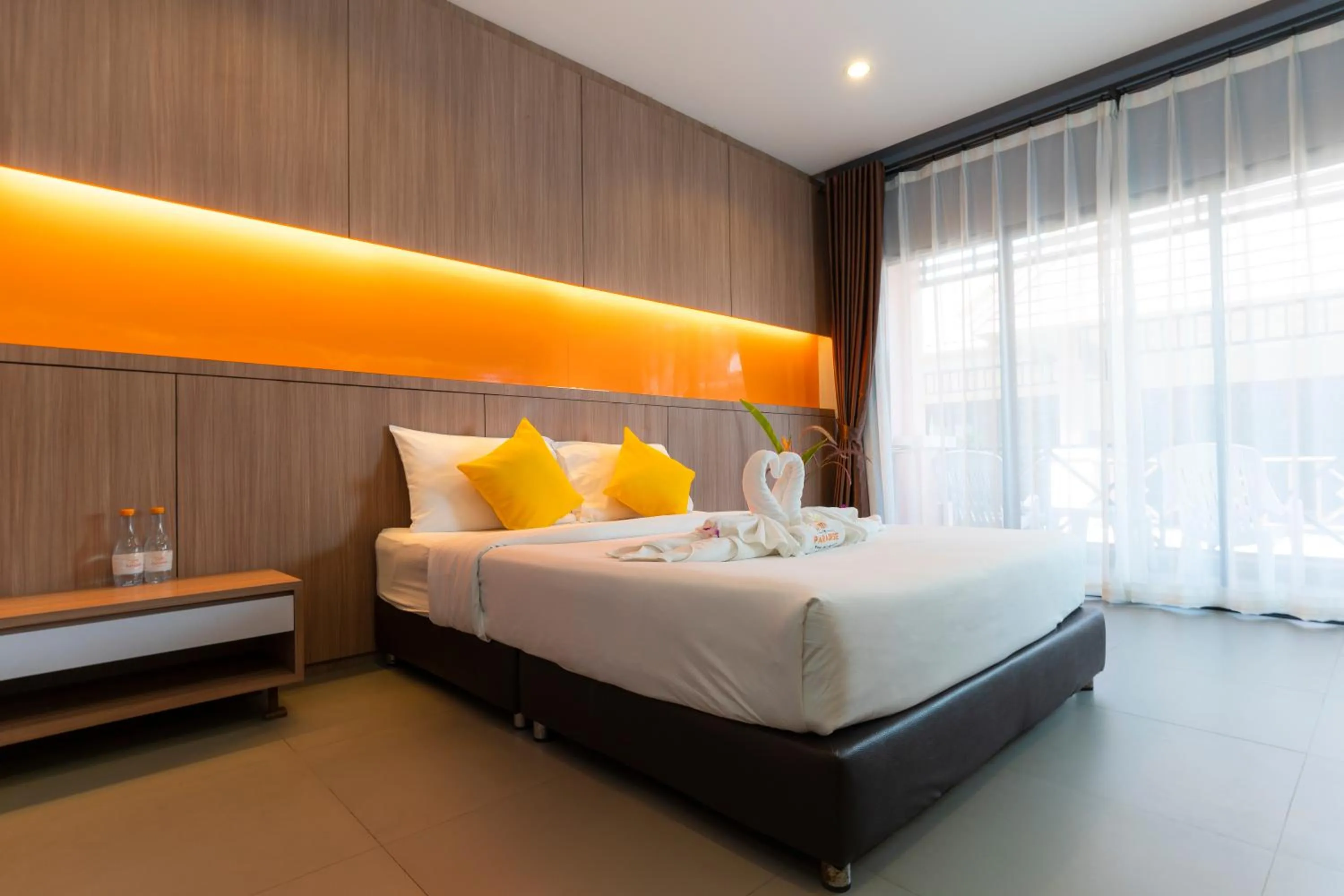 Bed in Little Paradise Haad Rin Koh Phangan