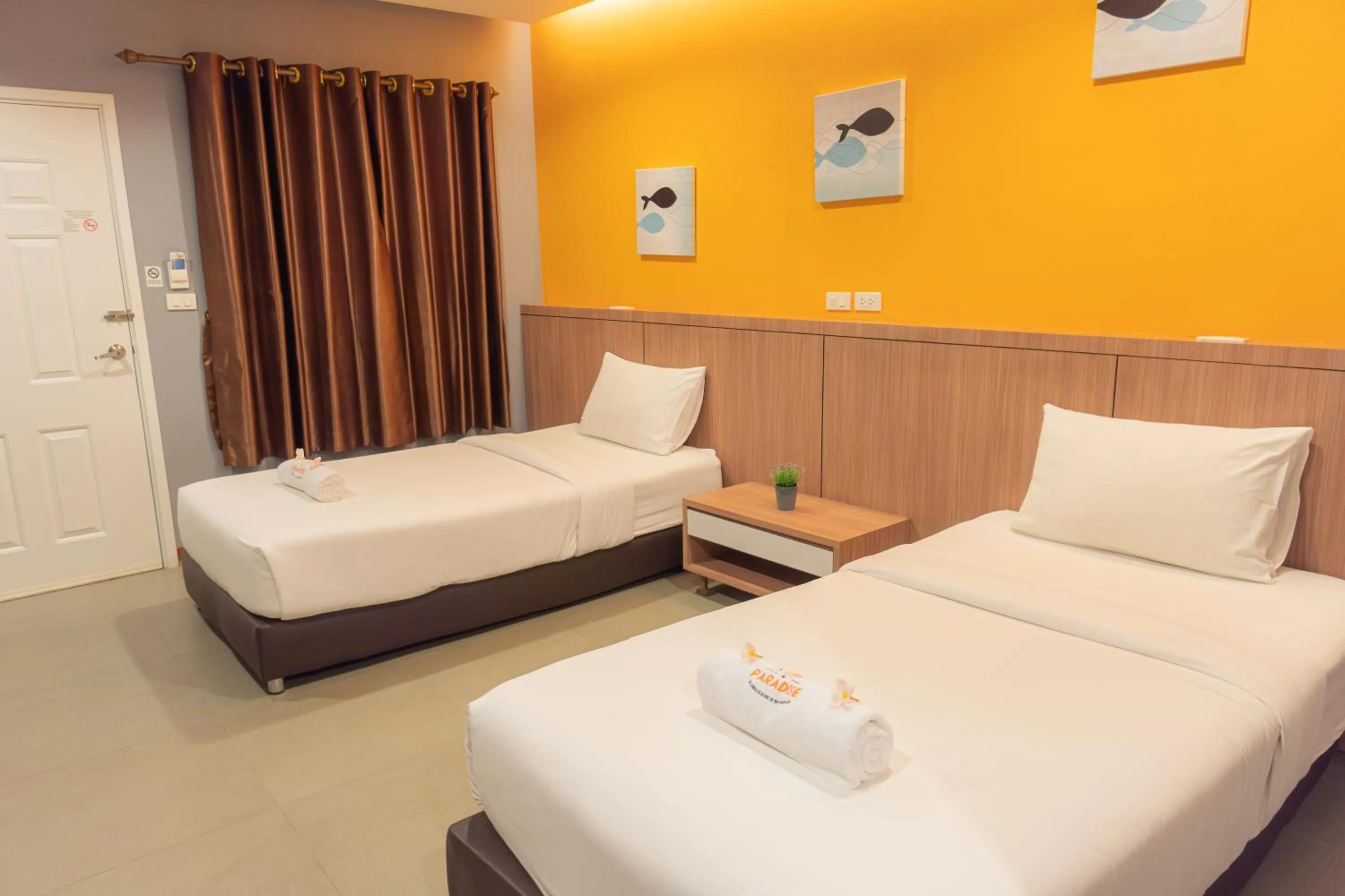 Bed in Little Paradise Haad Rin Koh Phangan