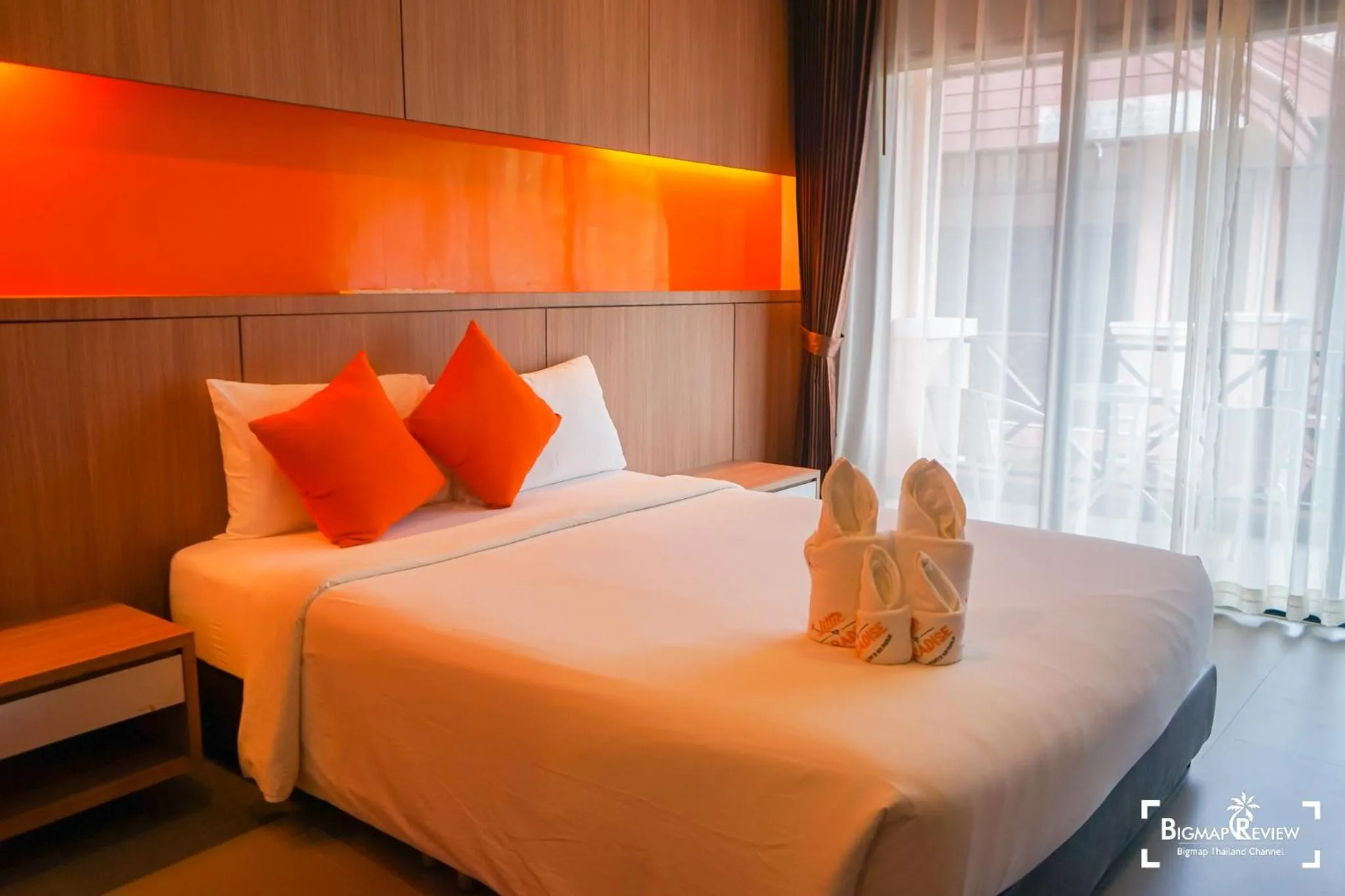 Bed in Little Paradise Haad Rin Koh Phangan