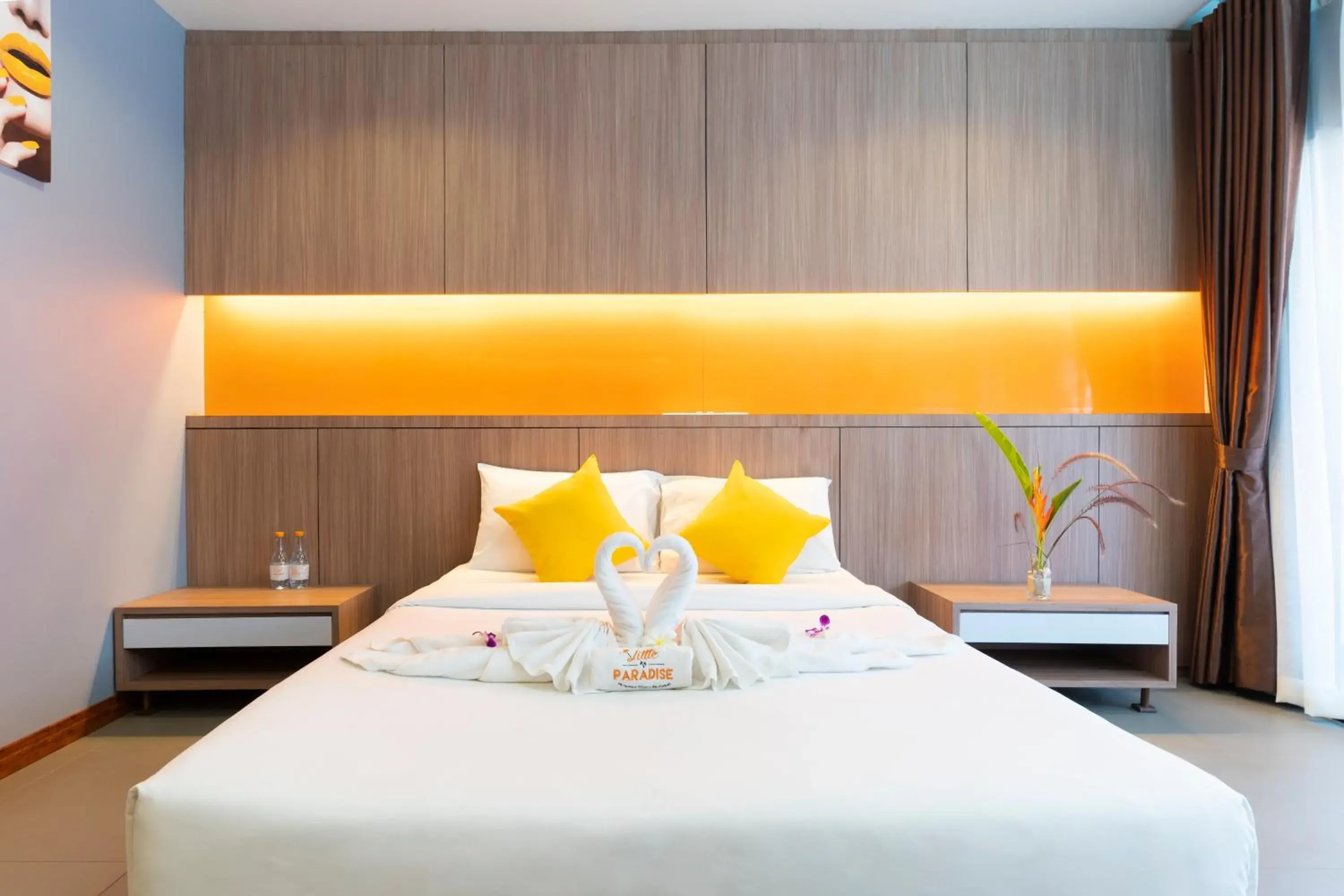 Bed in Little Paradise Haad Rin Koh Phangan Bed in Little Paradise Haad Rin Koh Phangan