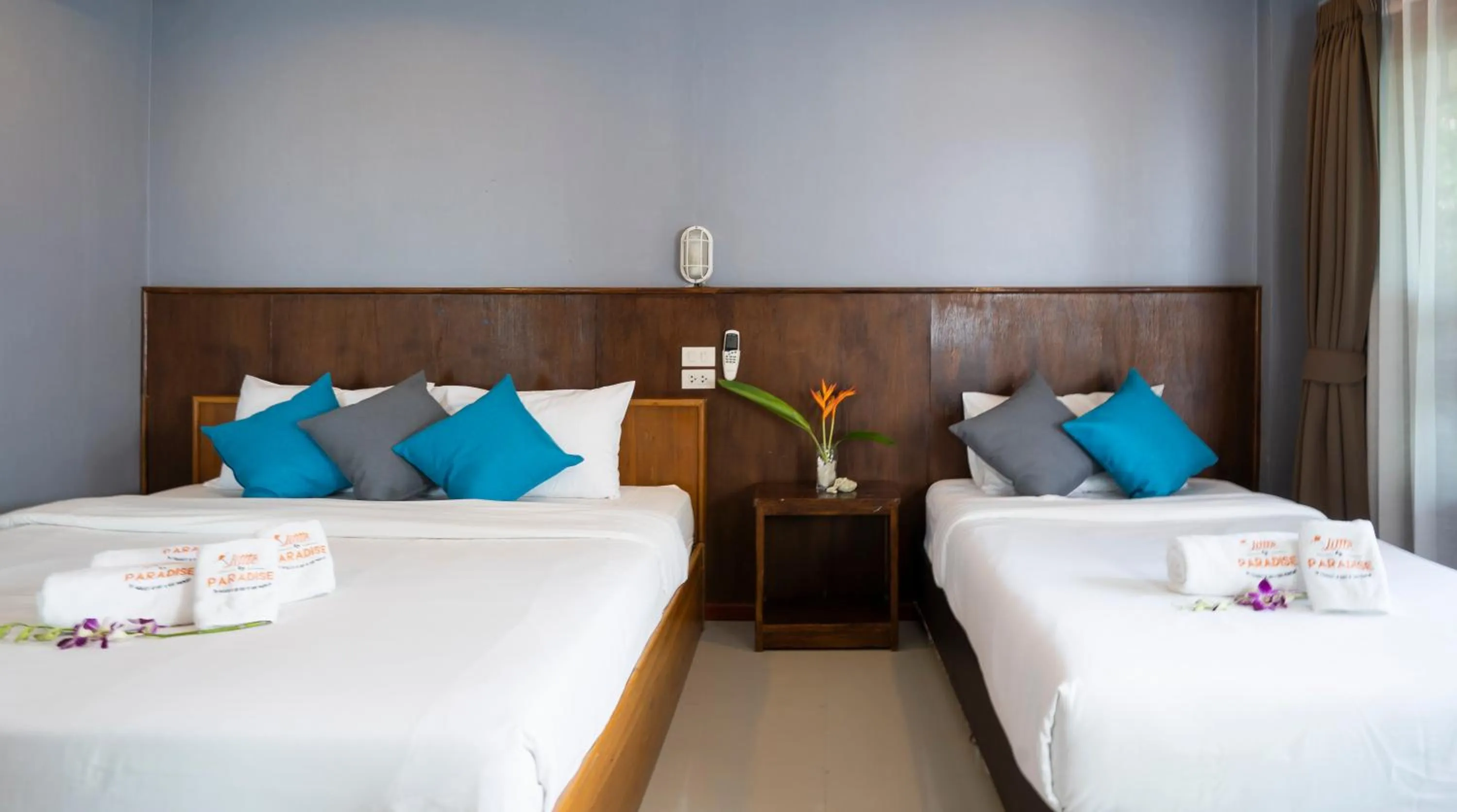 Bed in Little Paradise Haad Rin Koh Phangan