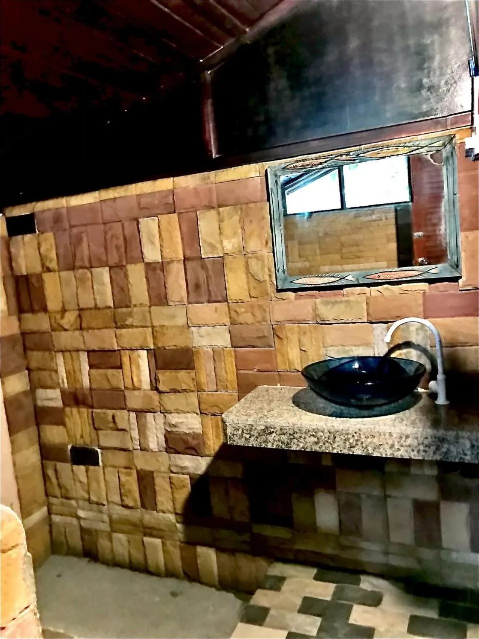 Bathroom in Frog Beach House