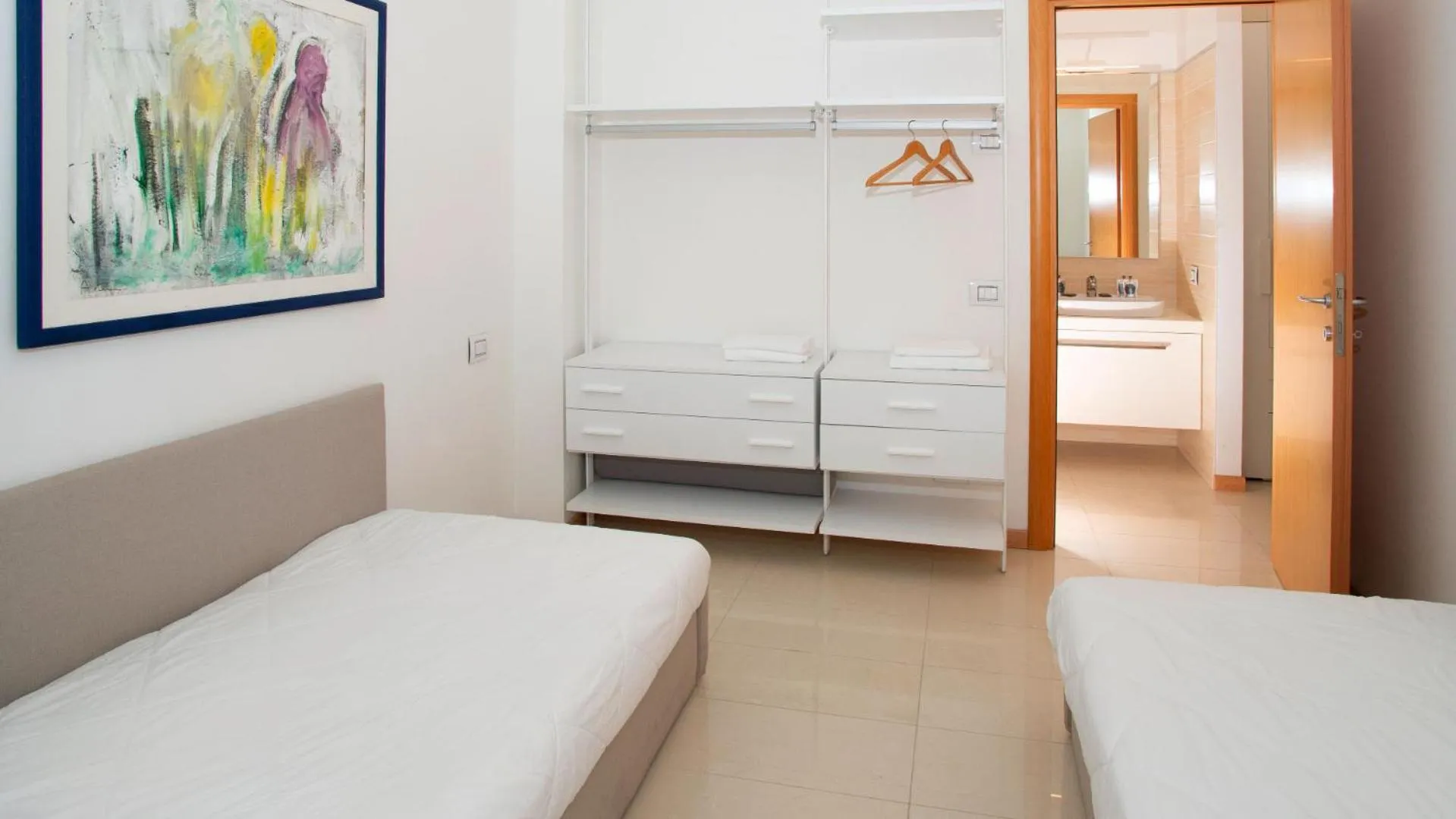 Bedroom, Bed in Hotel Marina Uno