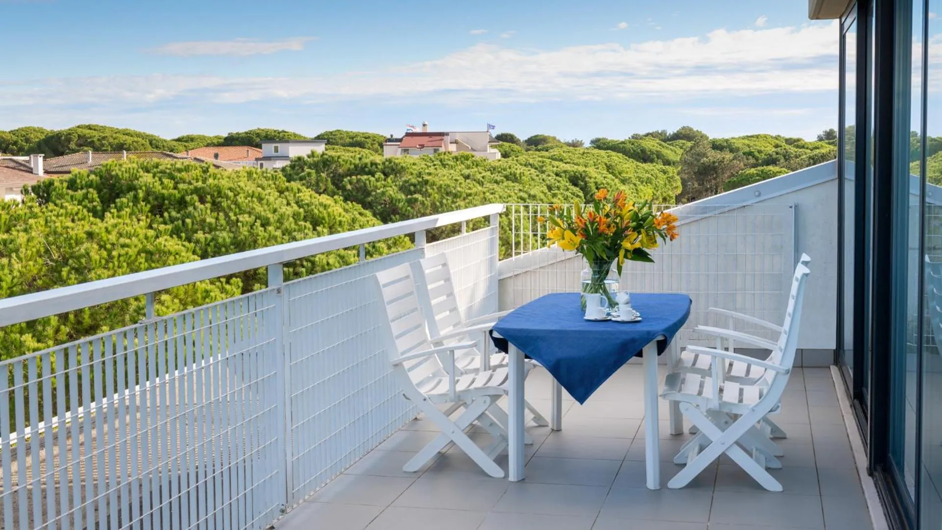 Balcony/Terrace in Hotel Marina Uno