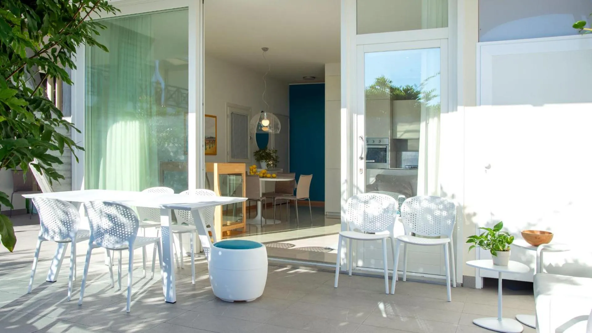 Balcony/Terrace in Hotel Marina Uno