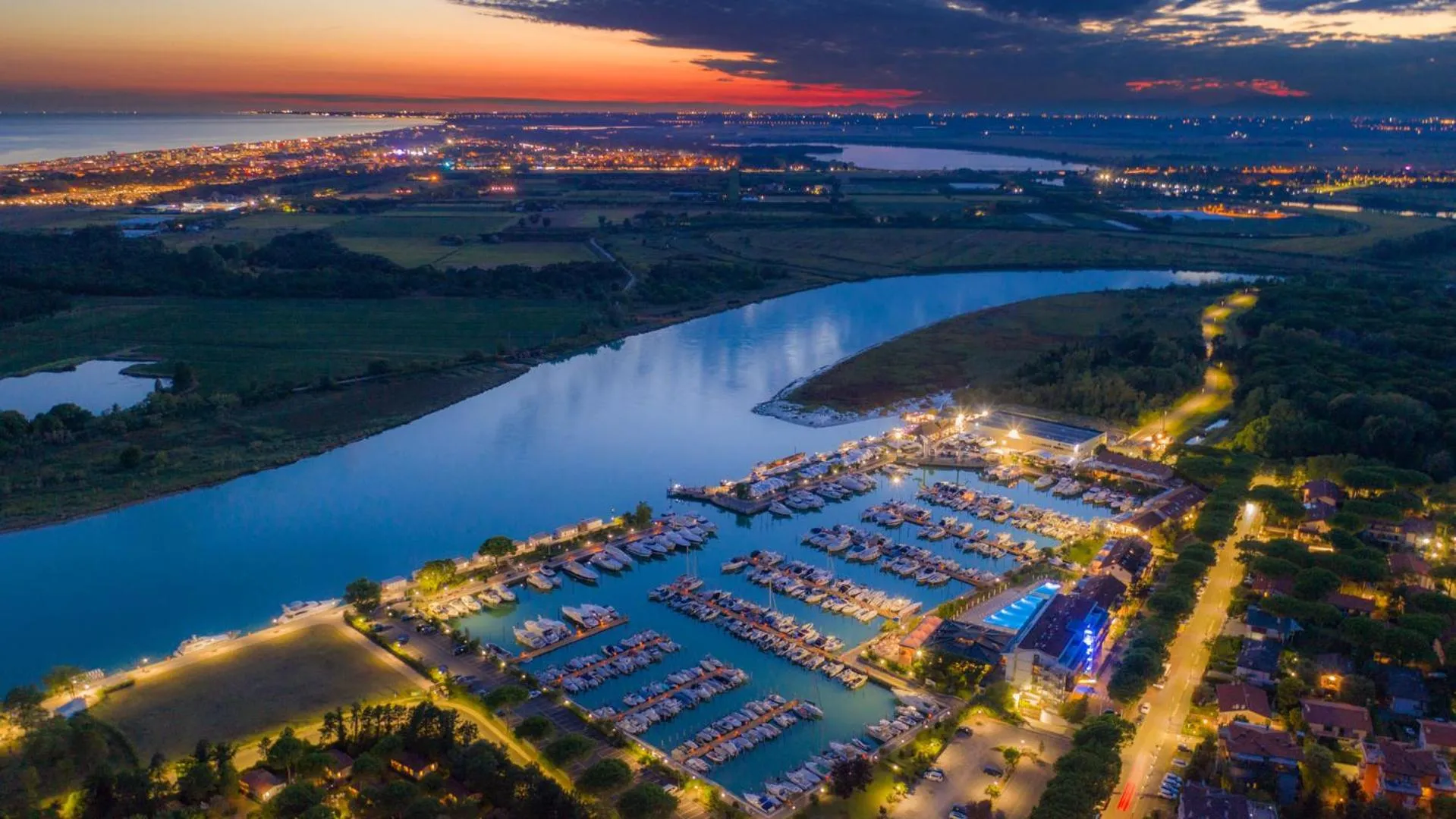 Bird's eye view in Hotel Marina Uno