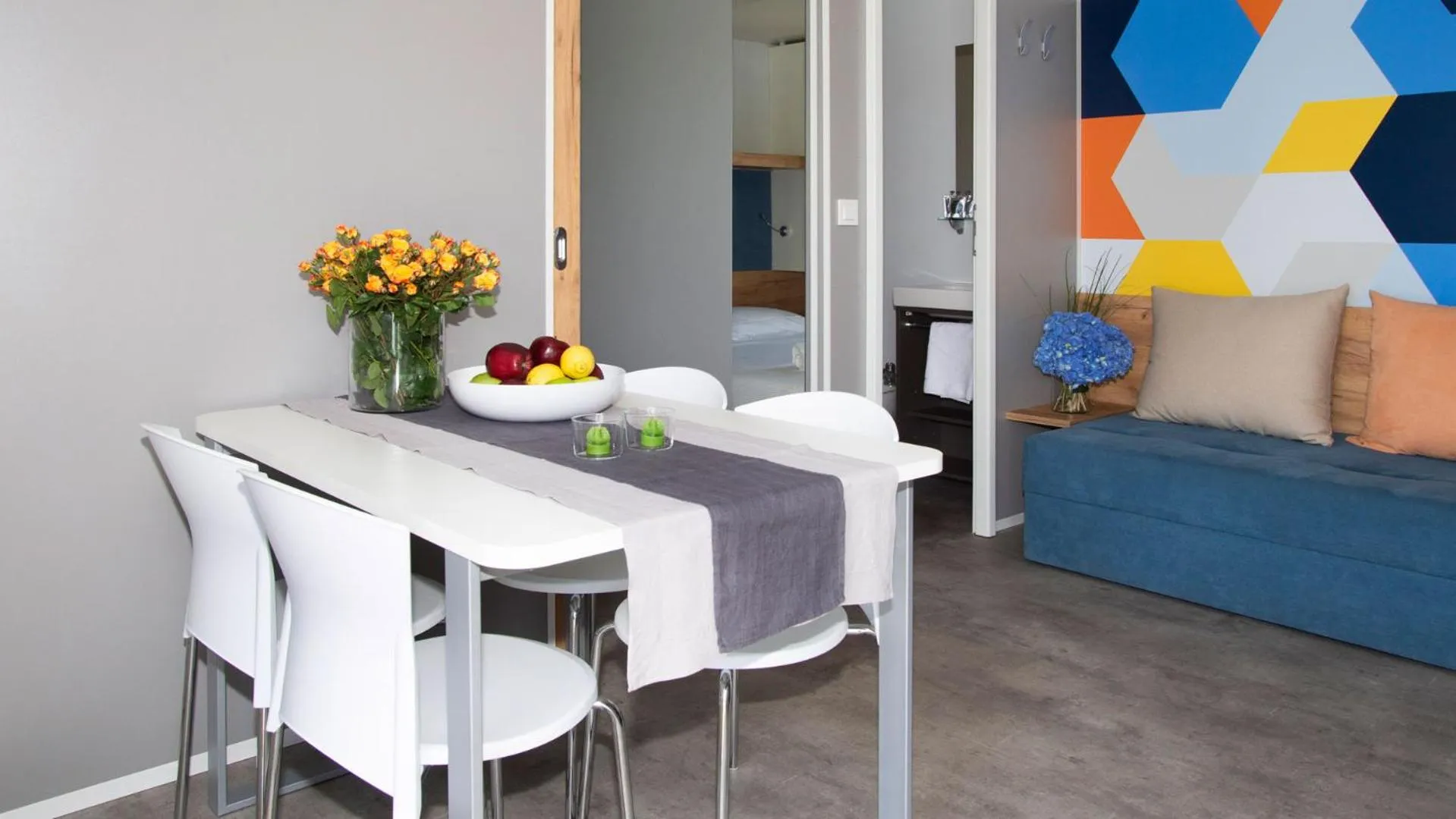 Living room in Hotel Marina Uno