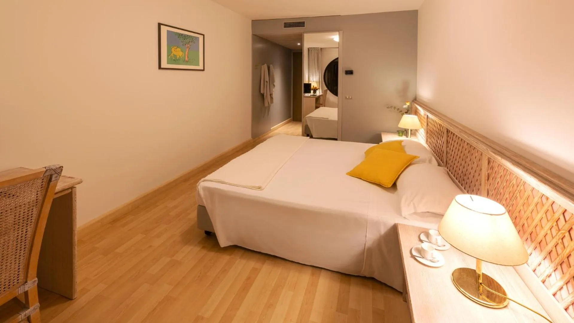 Bedroom, Bed in Hotel Marina Uno