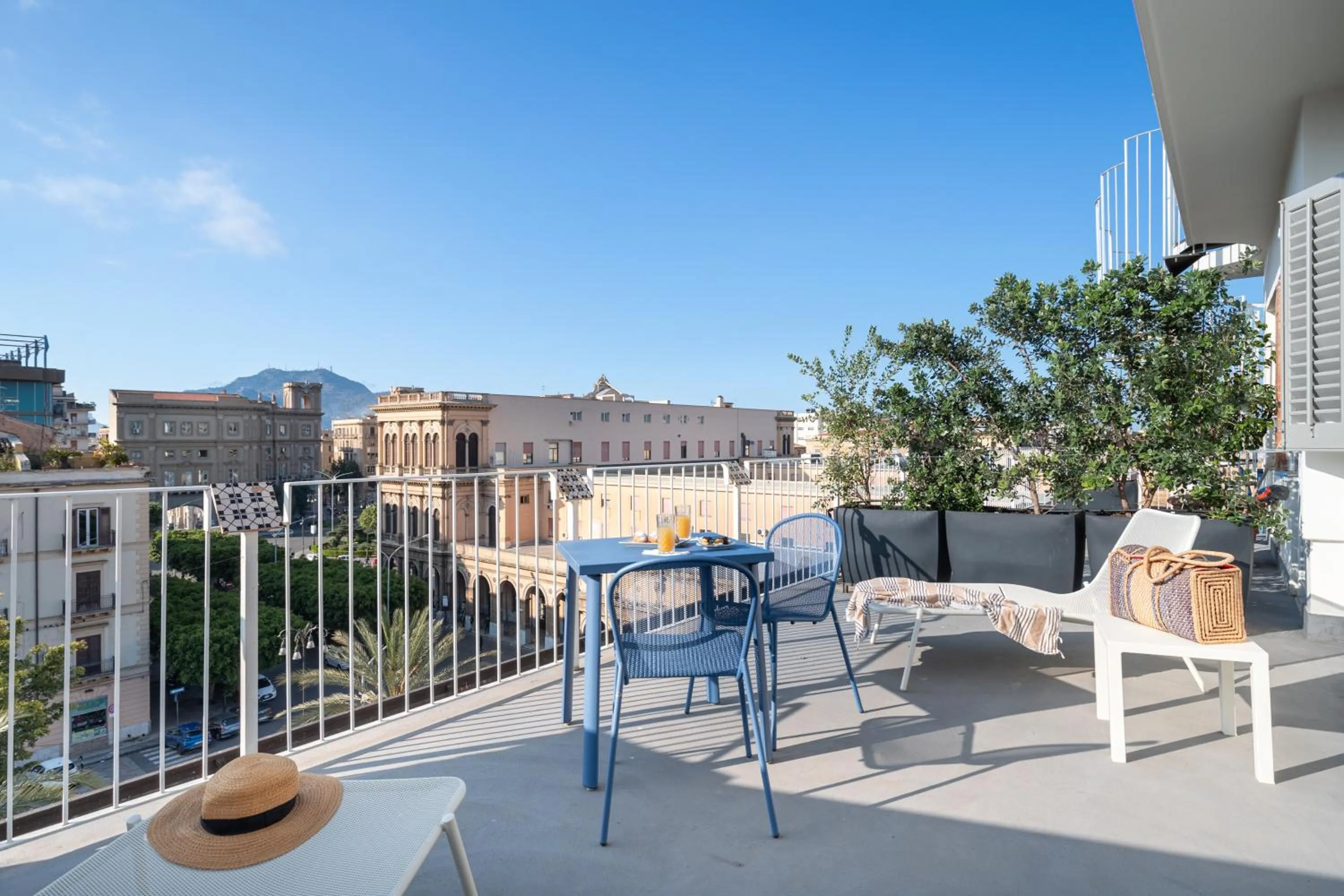 Balcony/Terrace in Attico 37 - Queen room con terrazza privata