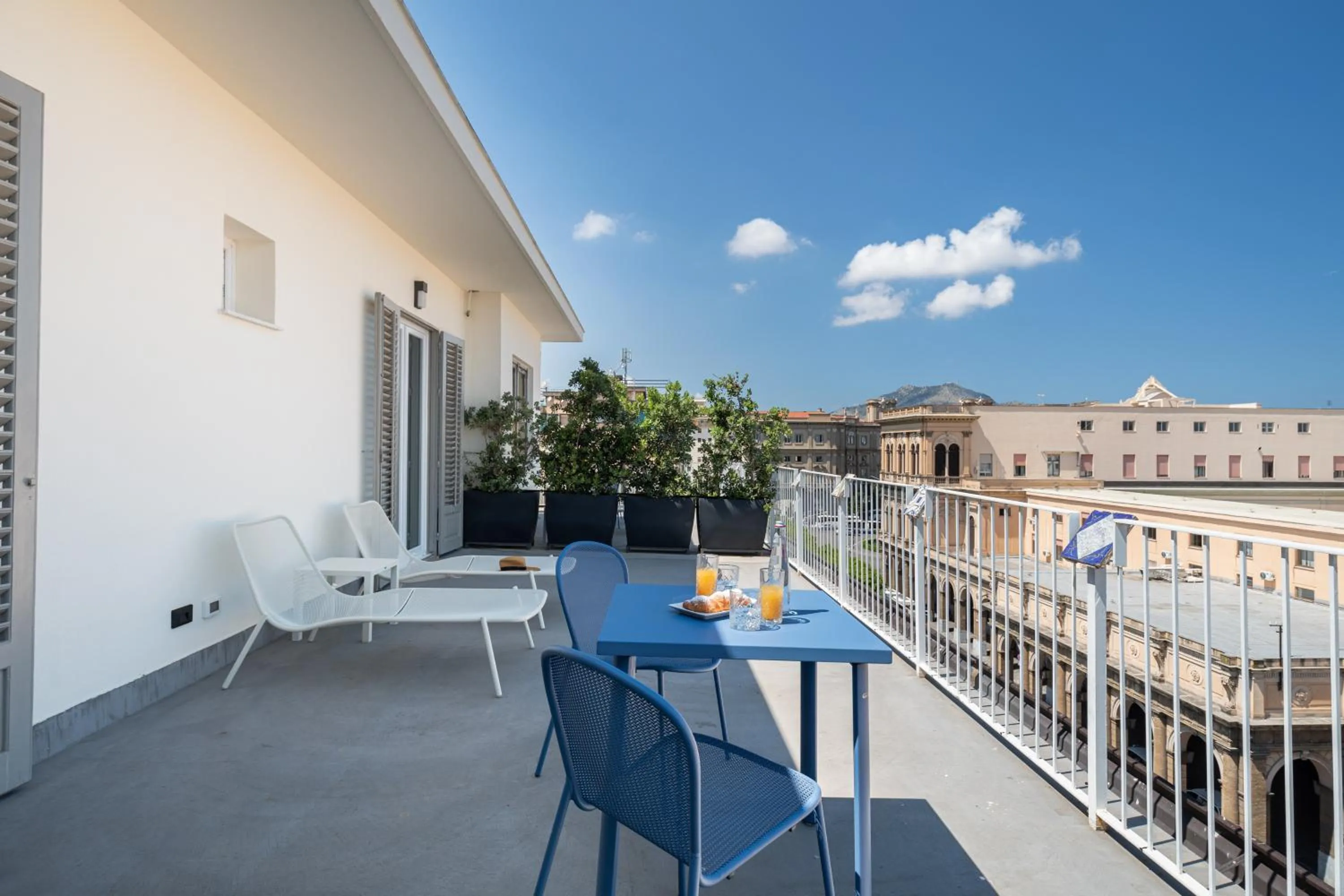 Balcony/Terrace in Attico 37 - Queen room con terrazza privata