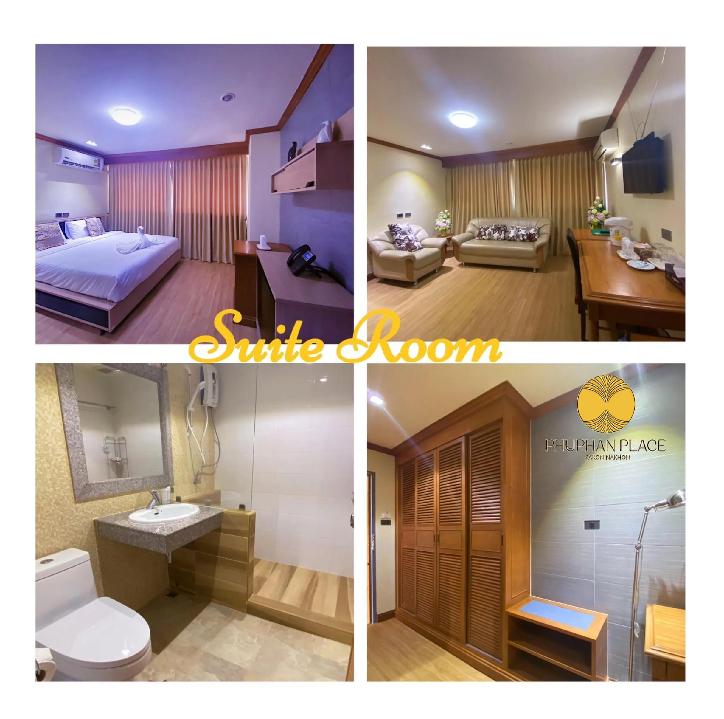 Photo of the whole room in Phuphanplace Hotel