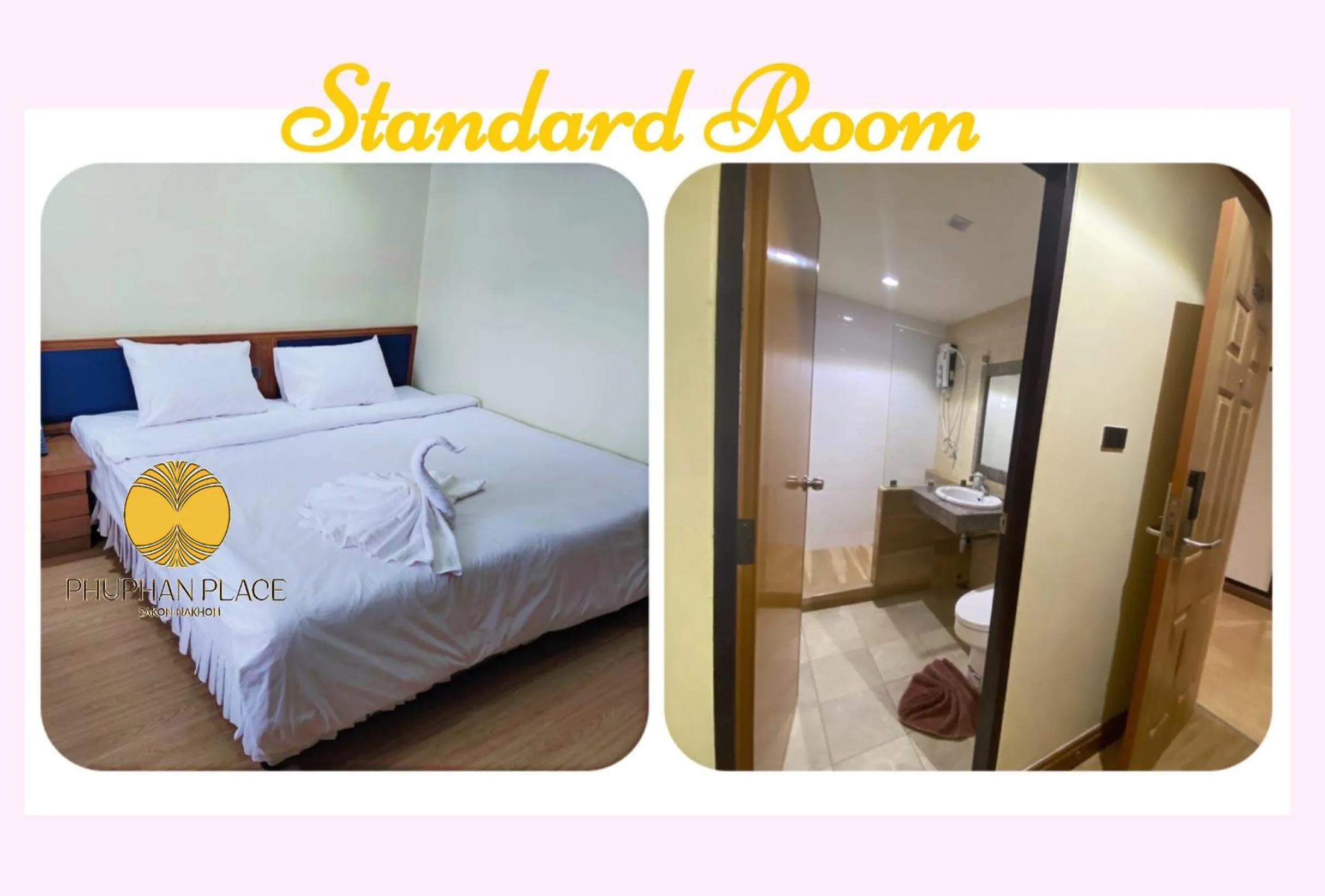 Bed in Phuphanplace Hotel