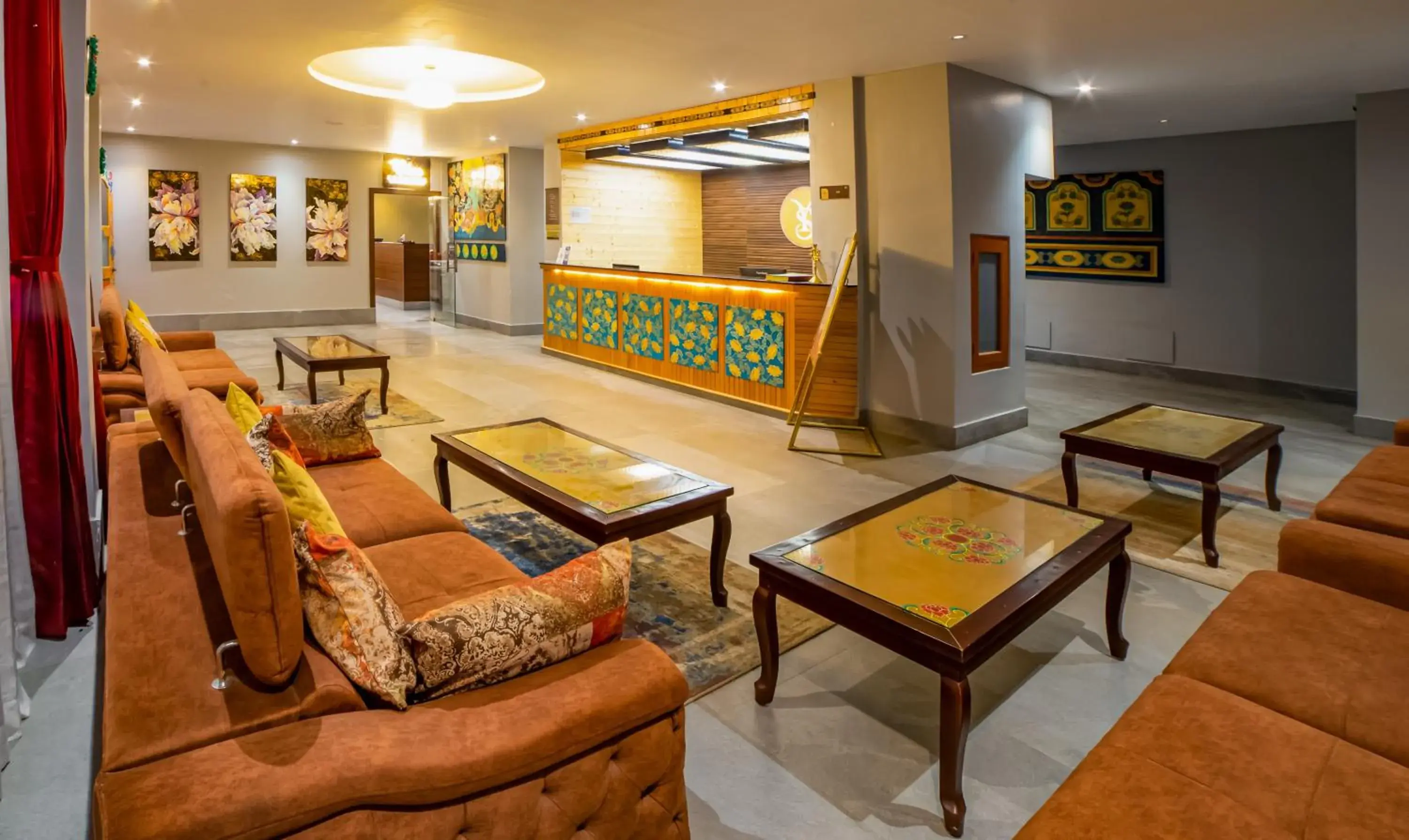 Lobby or reception in Yashshree Lachung Lobby or reception in Yashshree Lachung