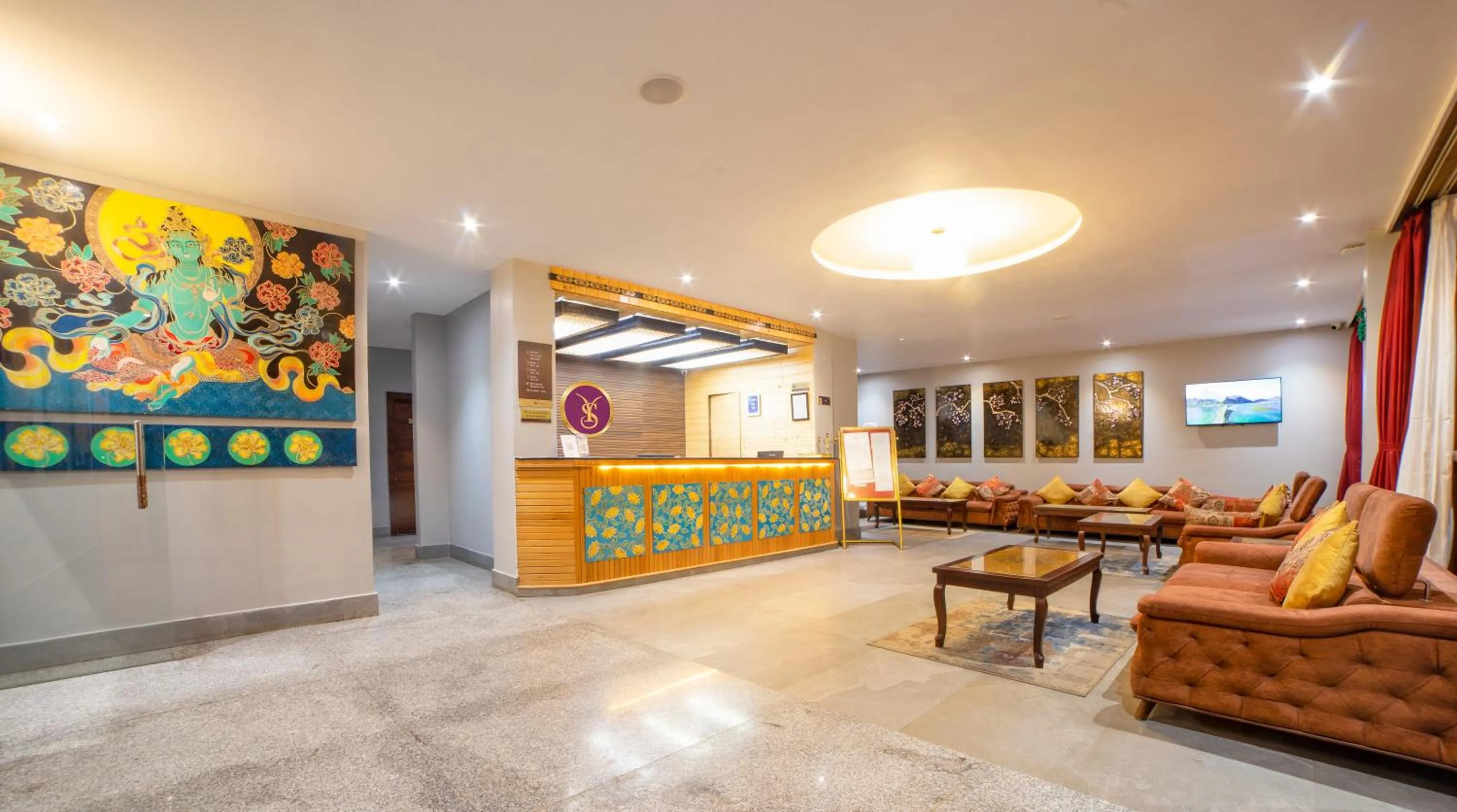 Seating area in Yashshree Lachung