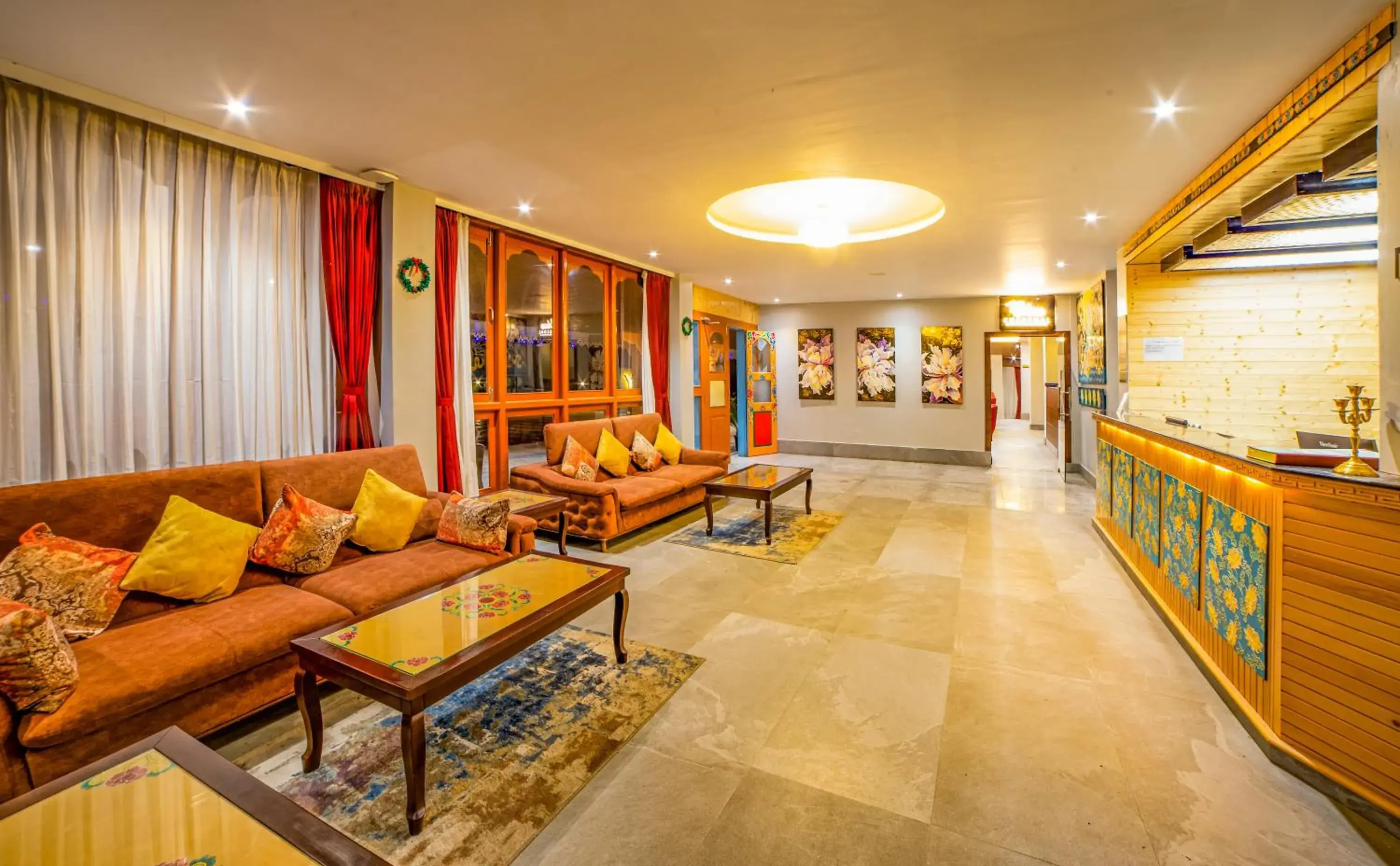 Lobby or reception in Yashshree Lachung Lobby or reception in Yashshree Lachung