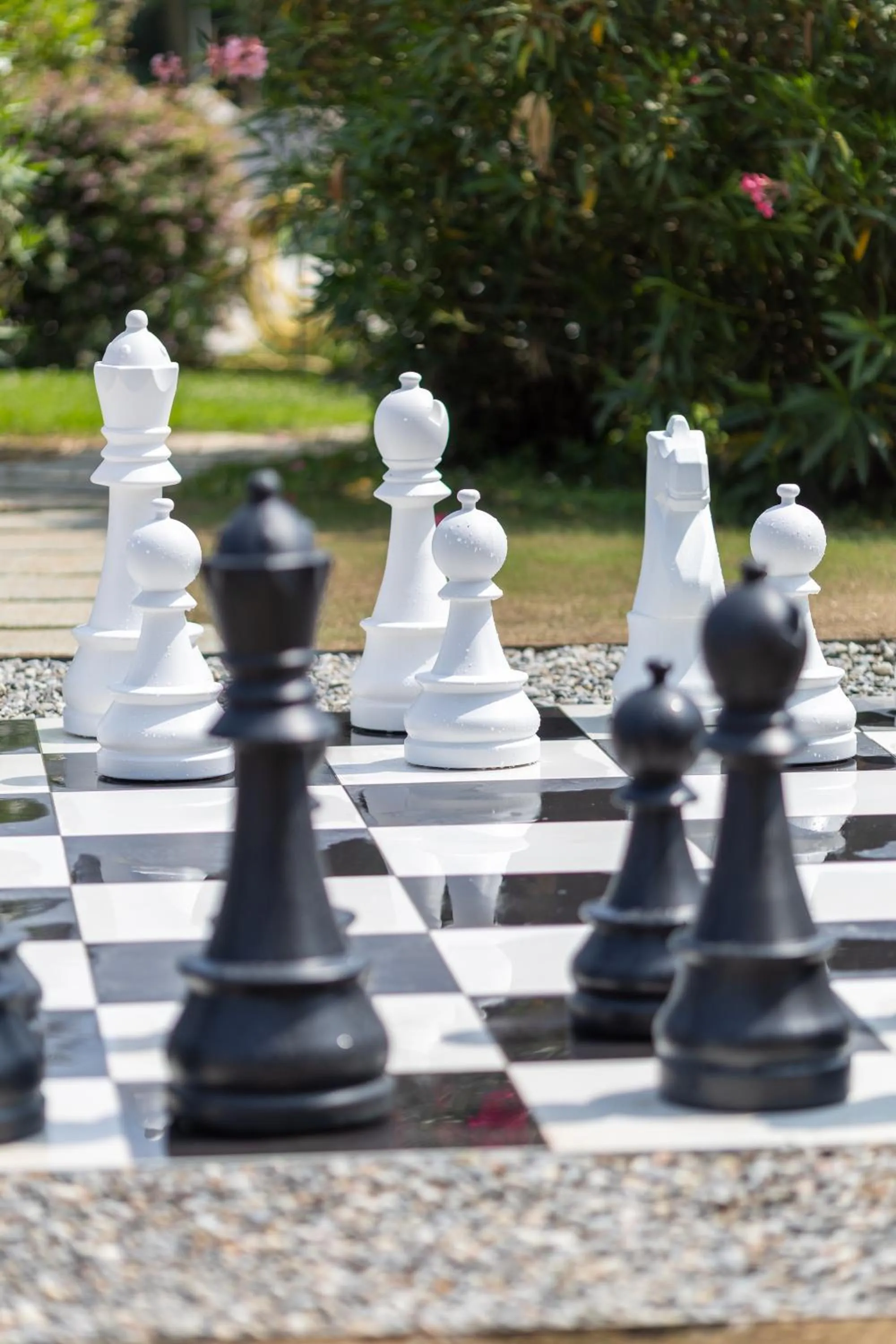 Children play ground in Hotel Il Corazziere