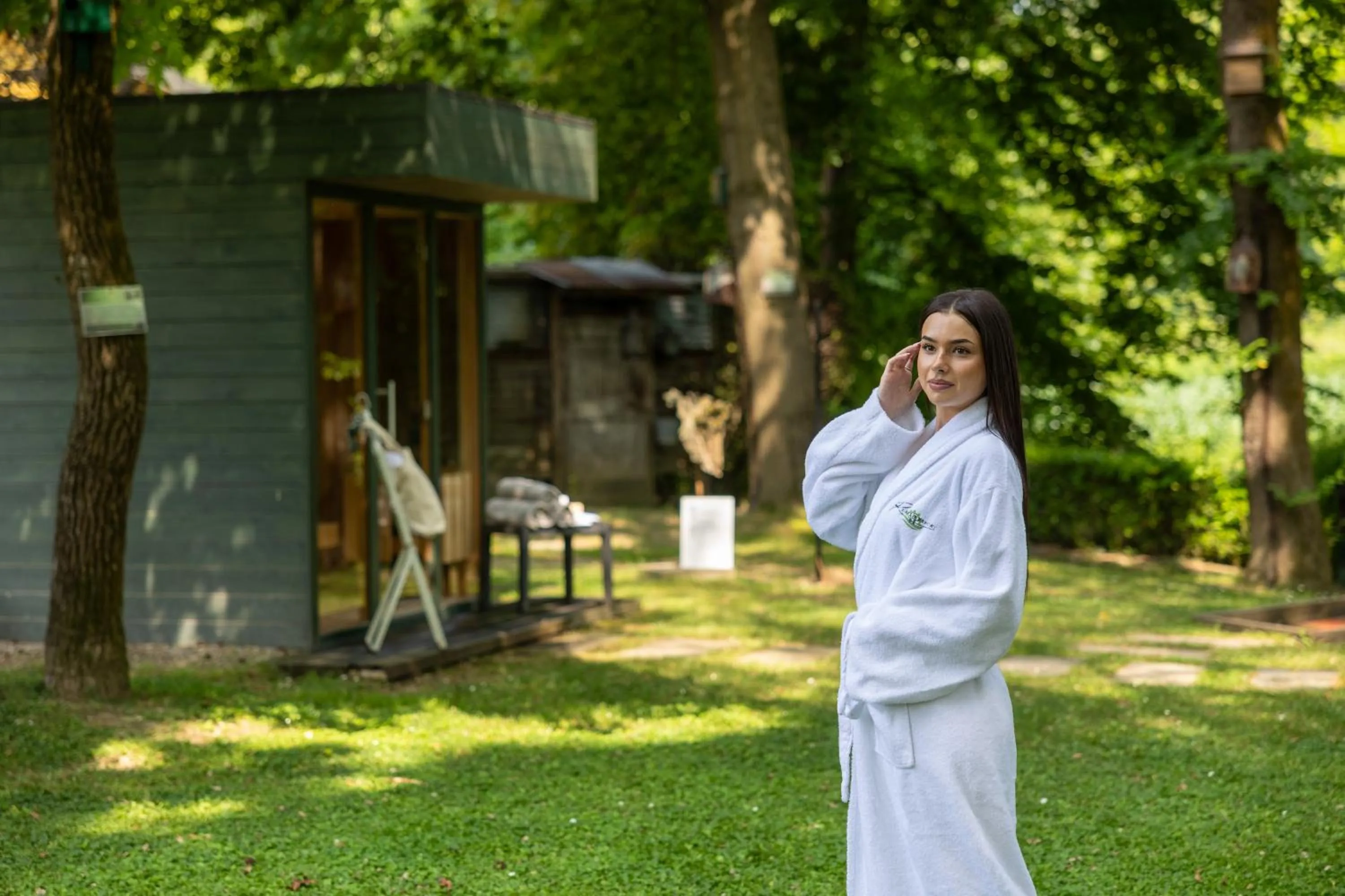 Sauna in Hotel Il Corazziere