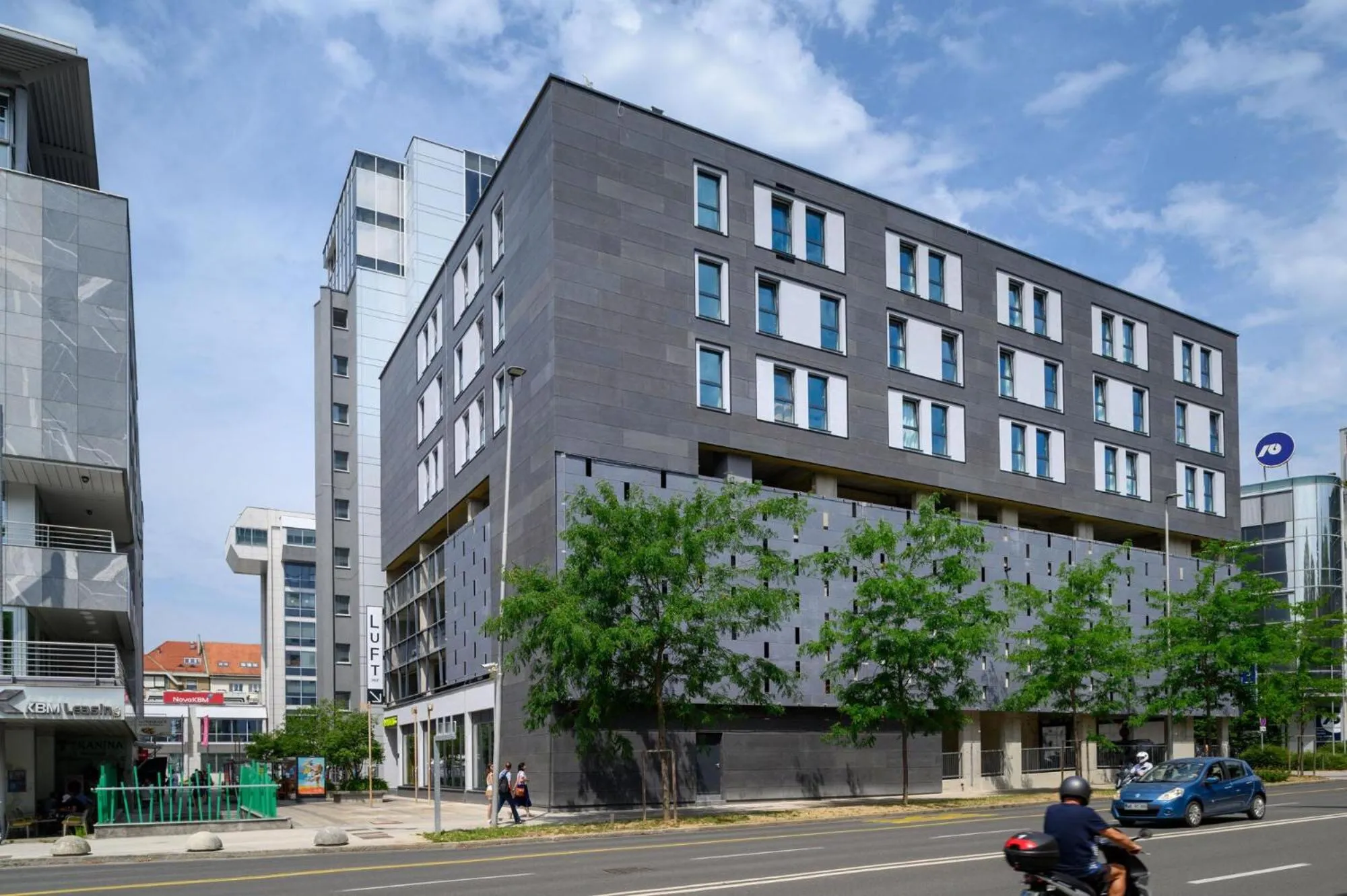 Property building in B&B Hotel Maribor