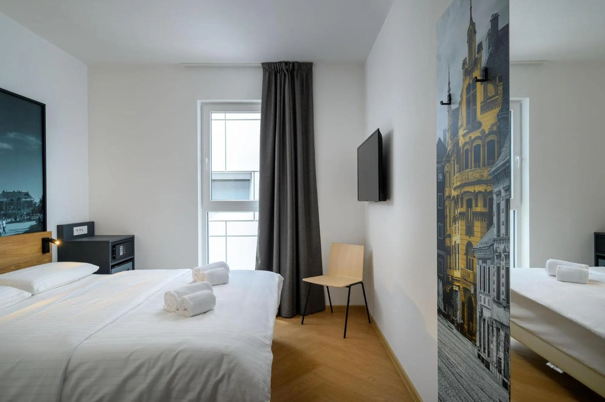 Photo of the whole room, Bed in B&B Hotel Maribor