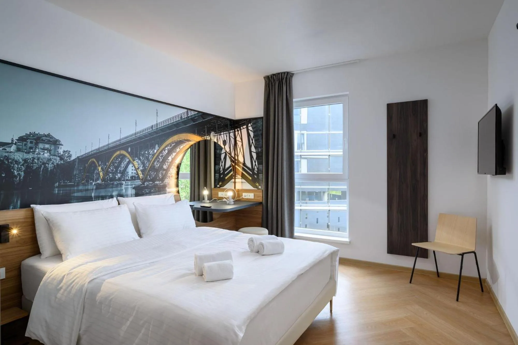 Photo of the whole room, Bed in B&B Hotel Maribor