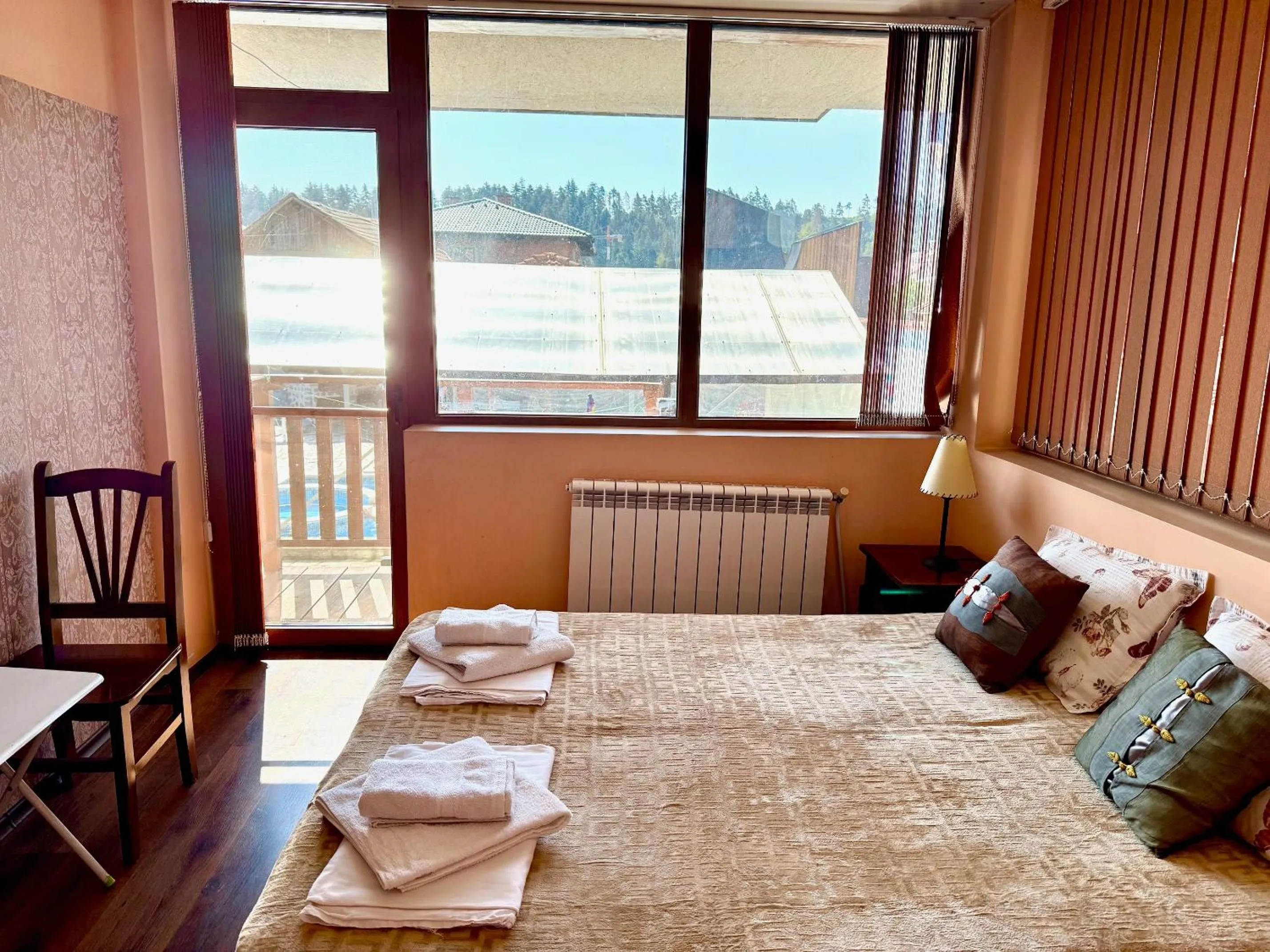 Bed in Family Hotel Carpe Diem