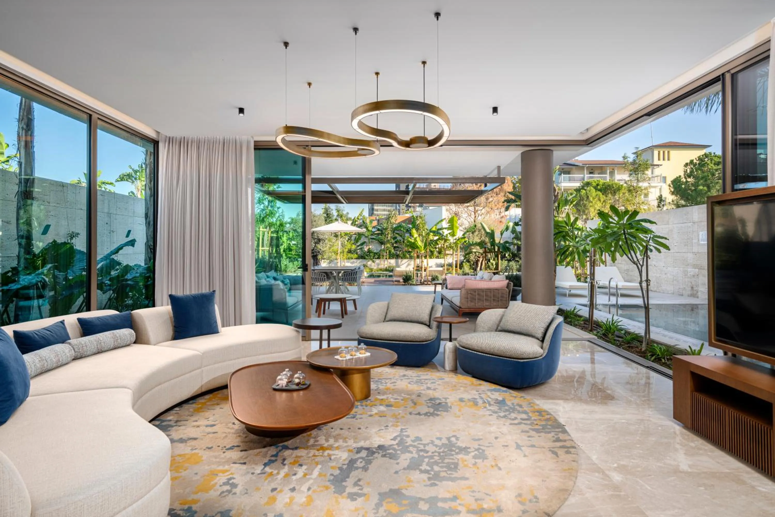 Seating area in Bayou Villas Antalya - Ultra All Inclusive