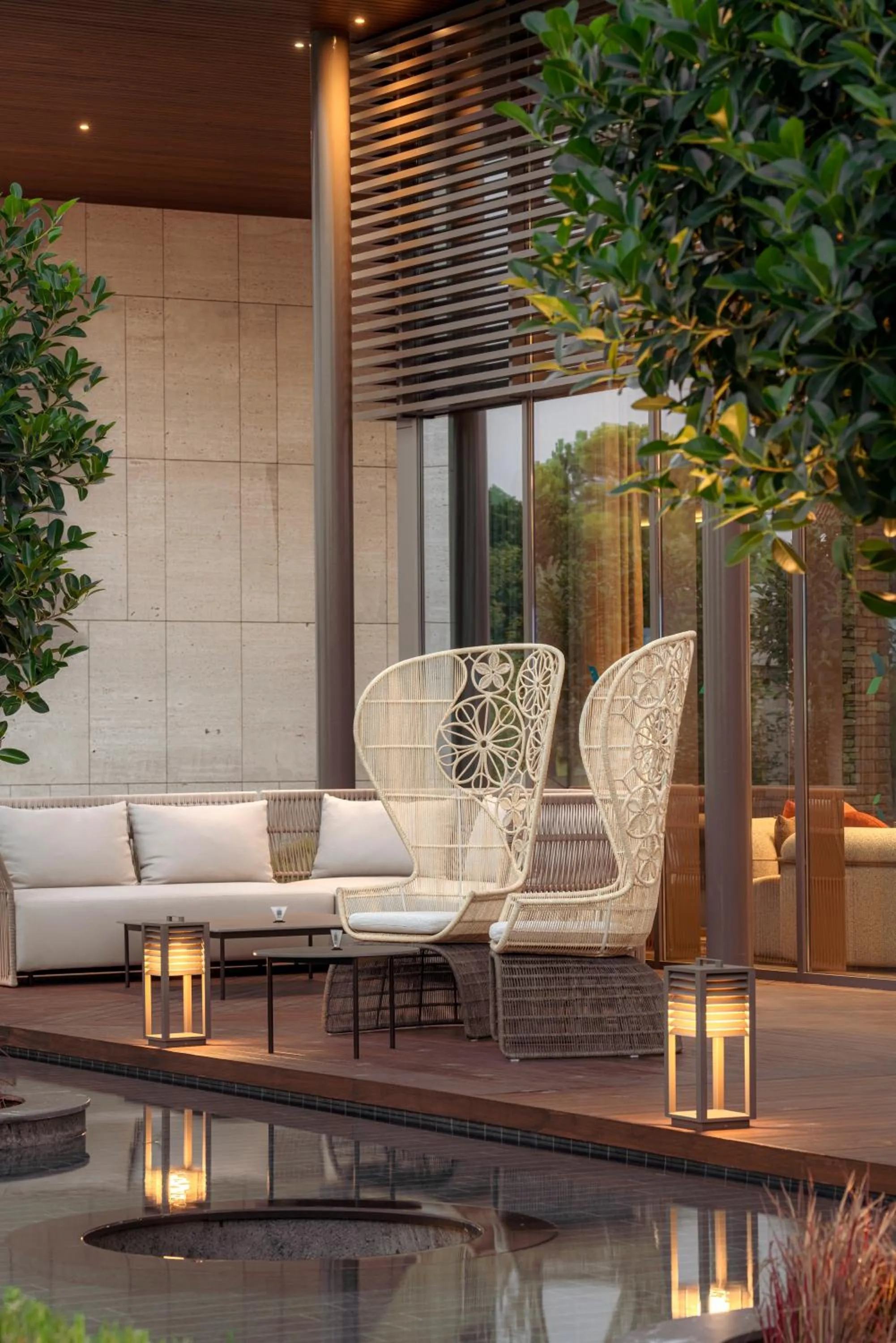 Seating area in Bayou Villas Antalya - Ultra All Inclusive