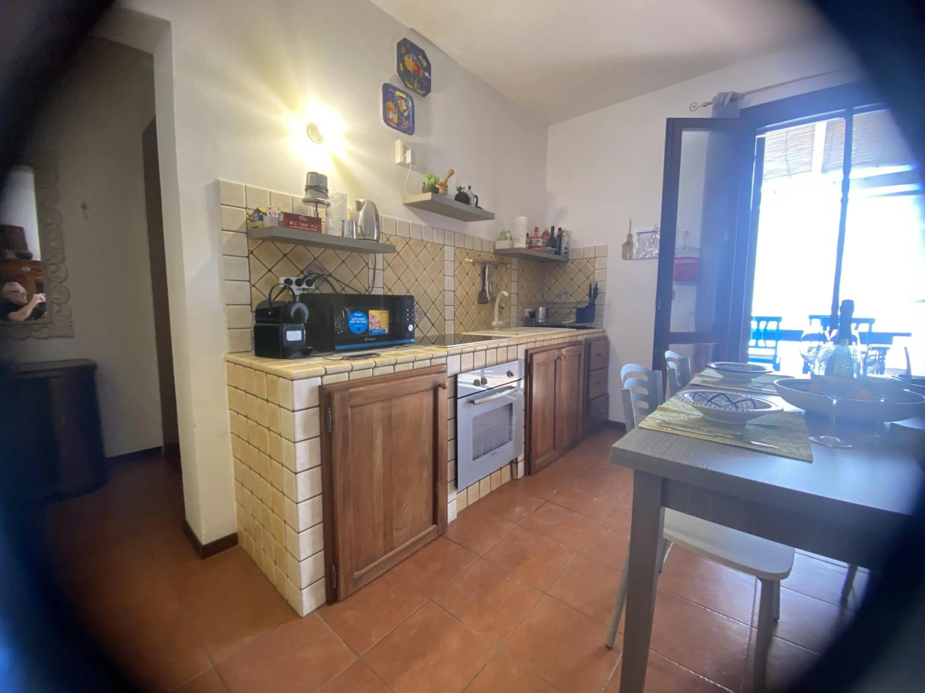 Kitchen or kitchenette in Casa Emma