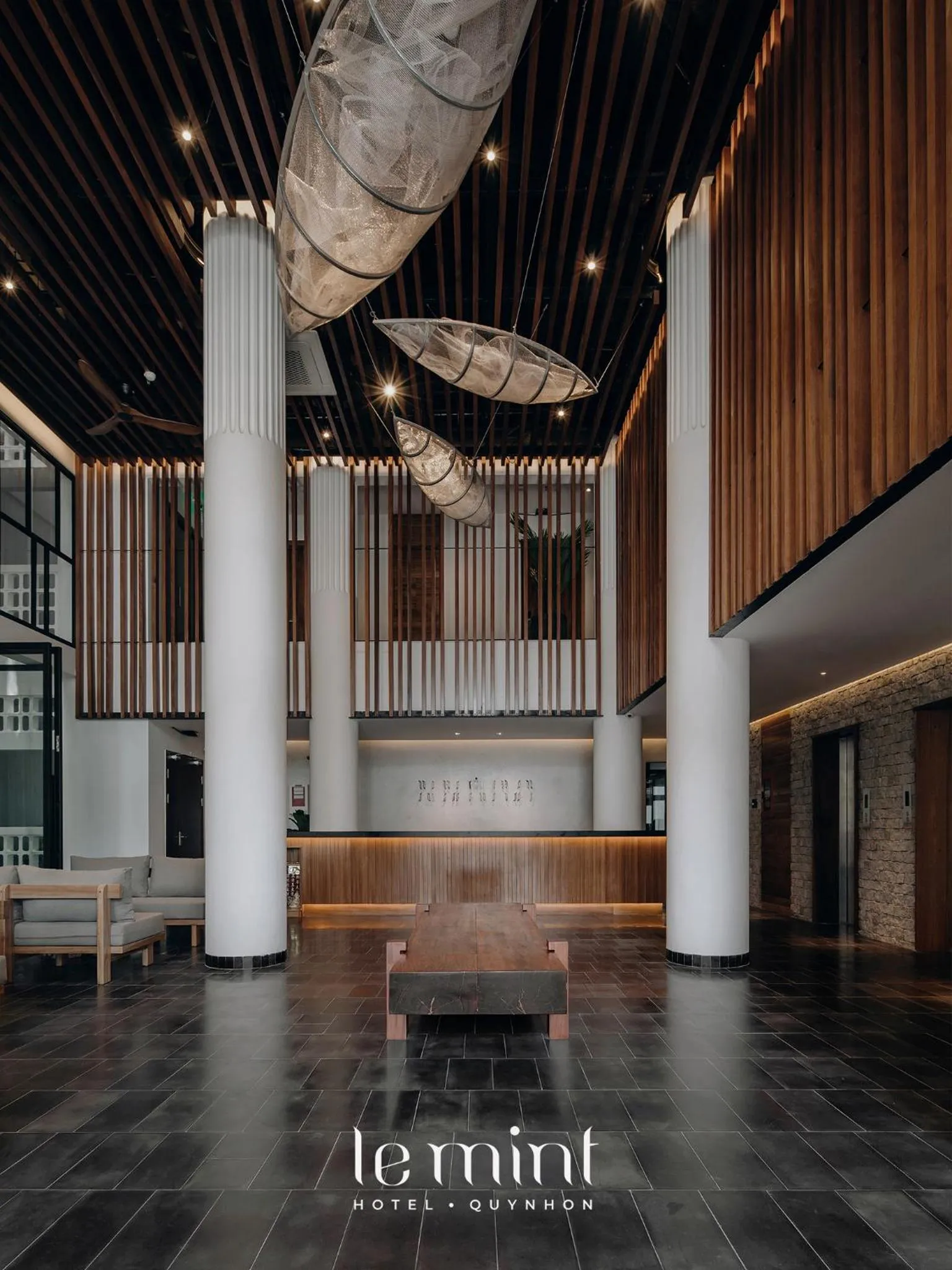 Lobby or reception in Le Mint Hotel Quy Nhơn