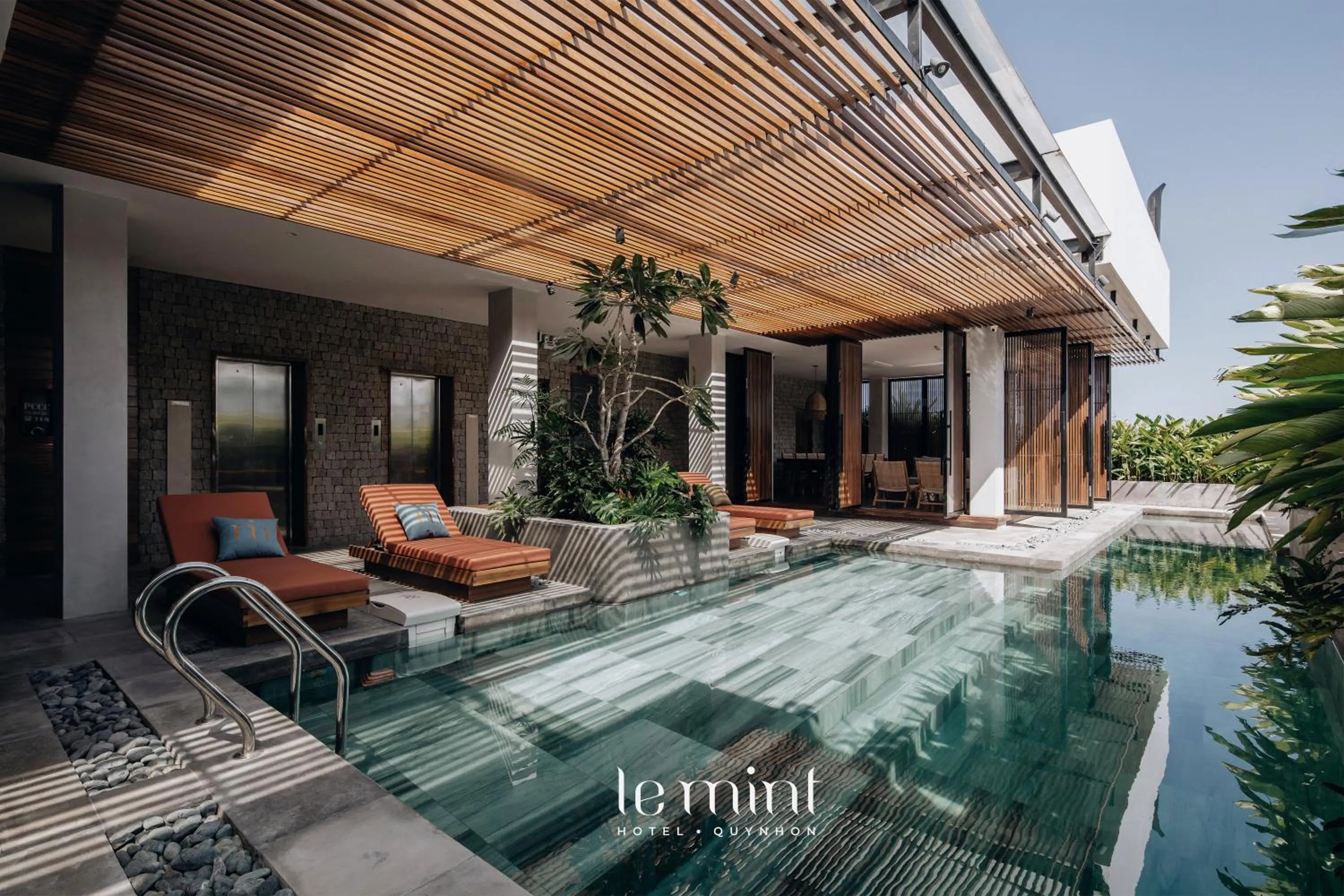 Swimming pool in Le Mint Hotel Quy Nhơn